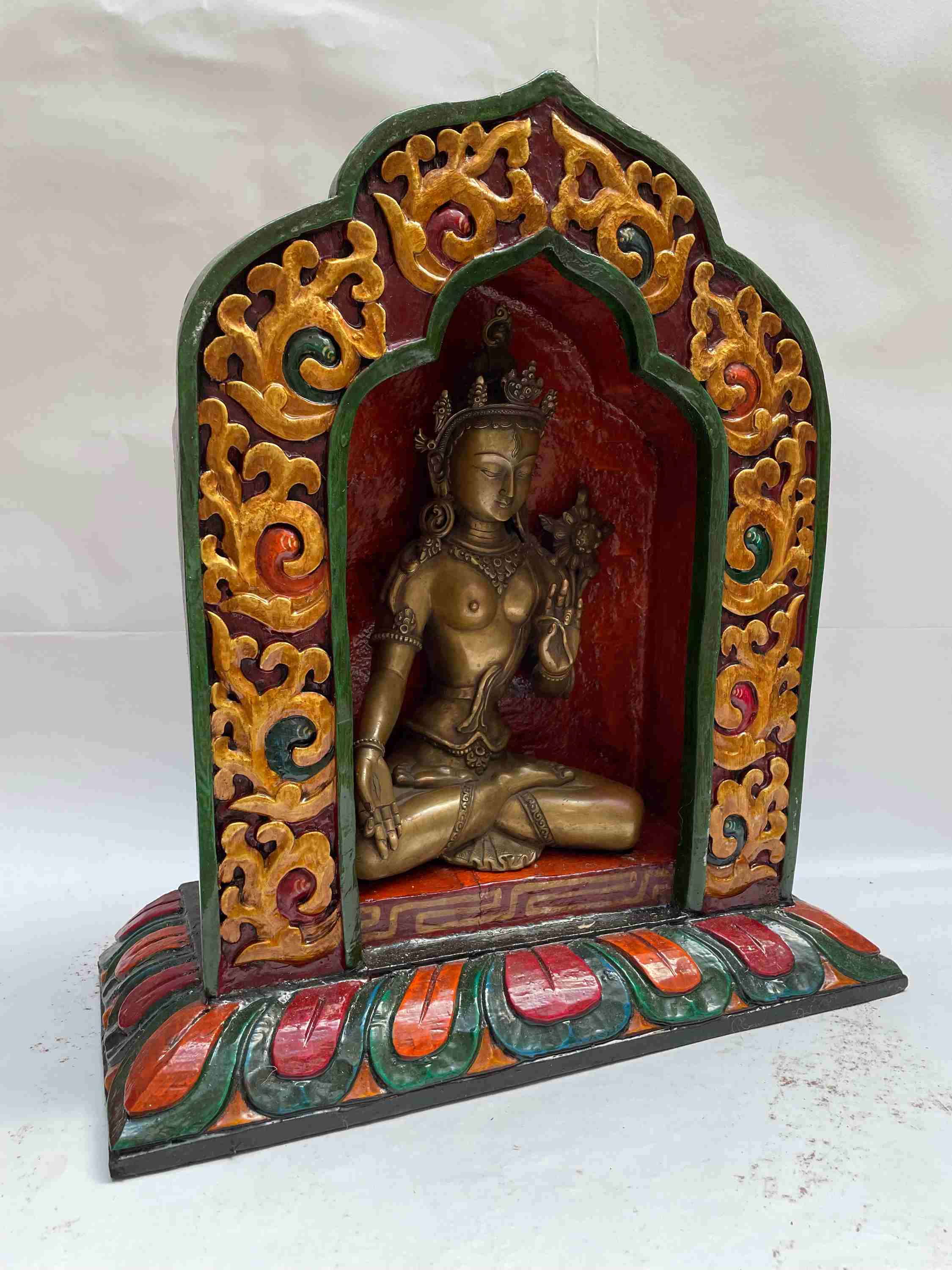 Buddhist Handmade Statue <span Style=