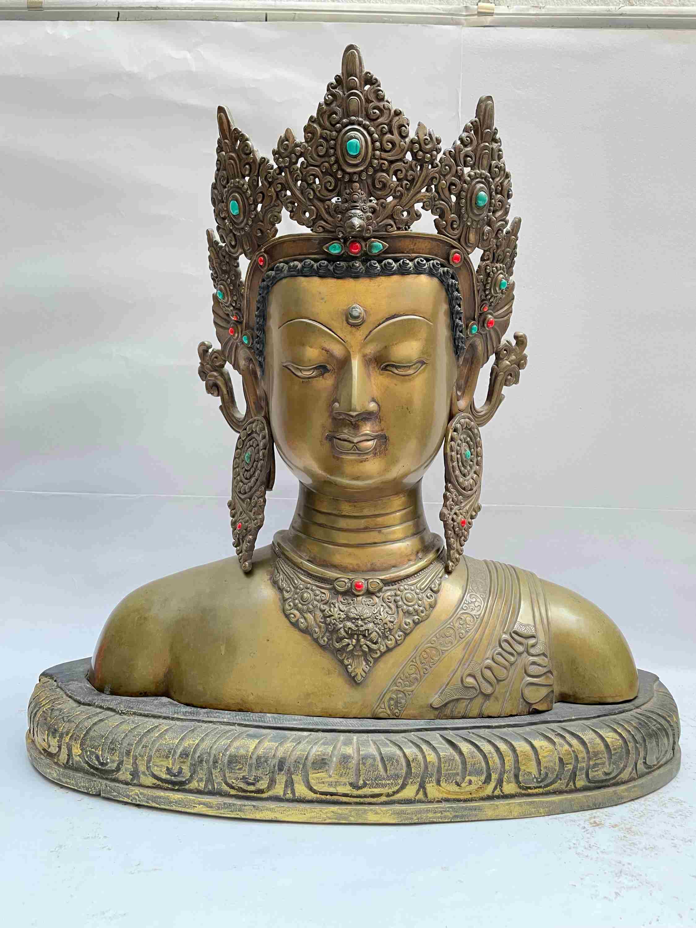 Buddhist Handmade Statue <span Style=