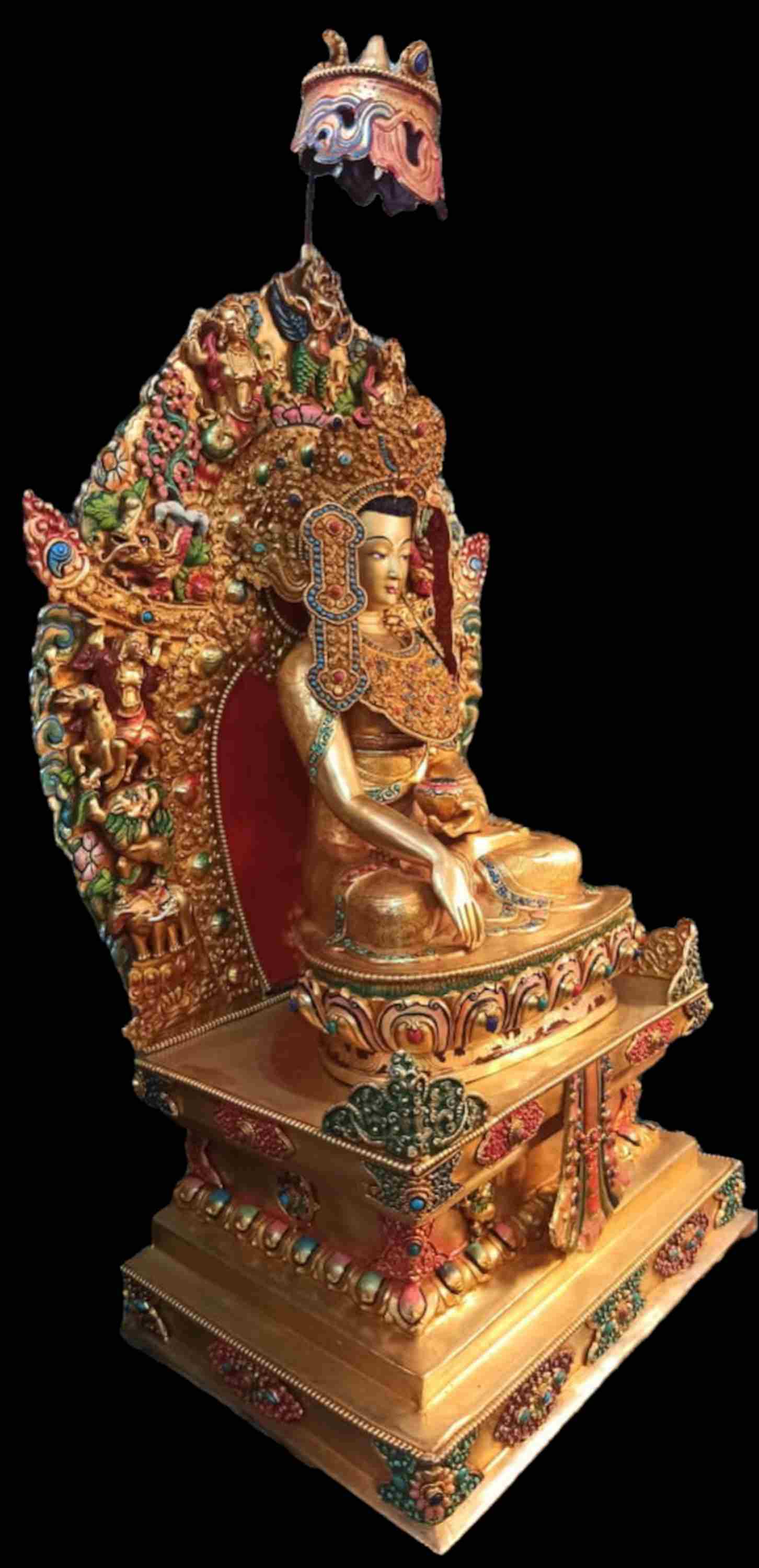 Buddhist Handmade Statue <span Style=