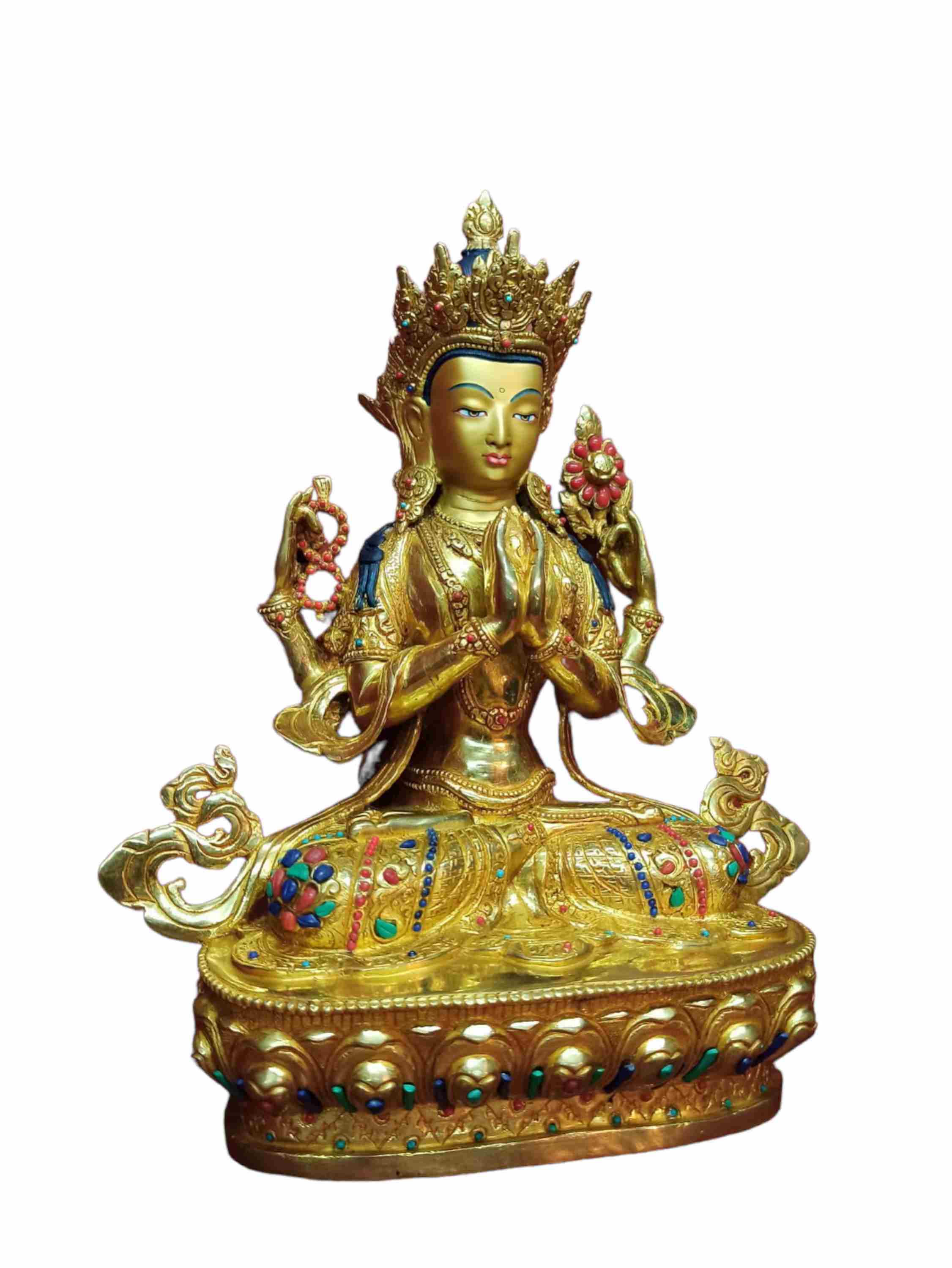 Buddhist Handmade Statue <span Style=