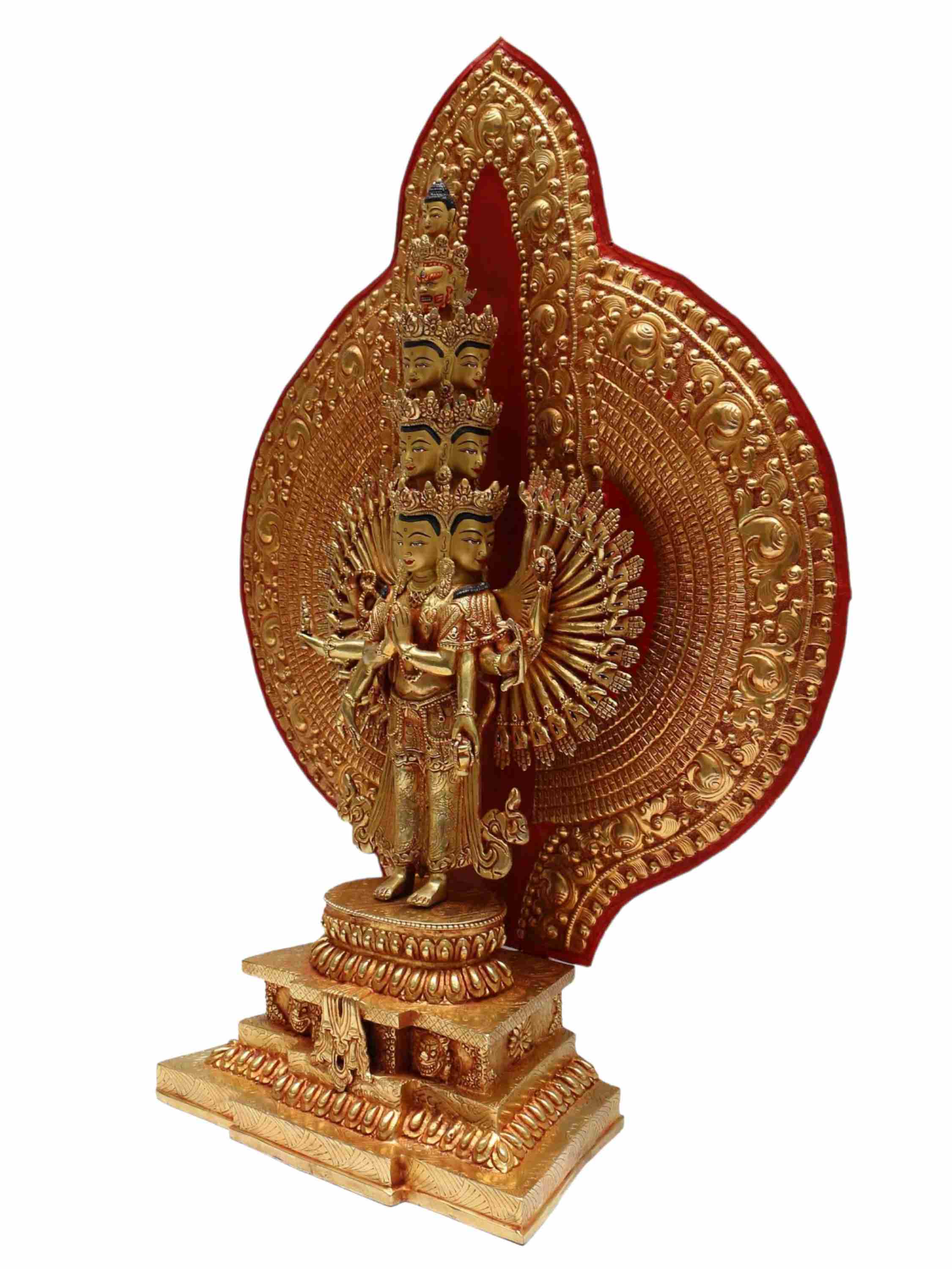 Buddhist Handmade Statue <span Style=