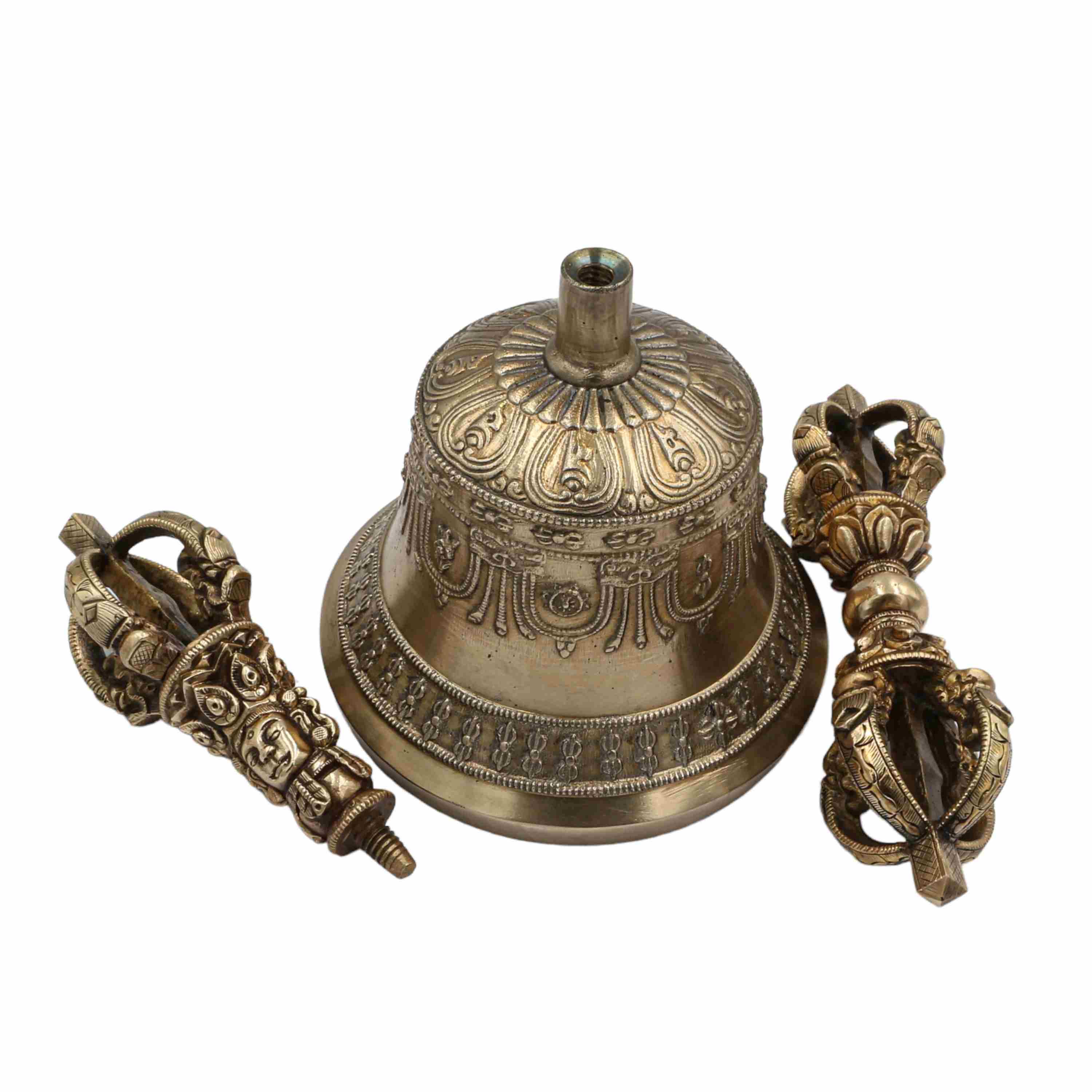 dehradun, Bell And Dorje, Pure Bronze Bell And Dorje vajra, Normal