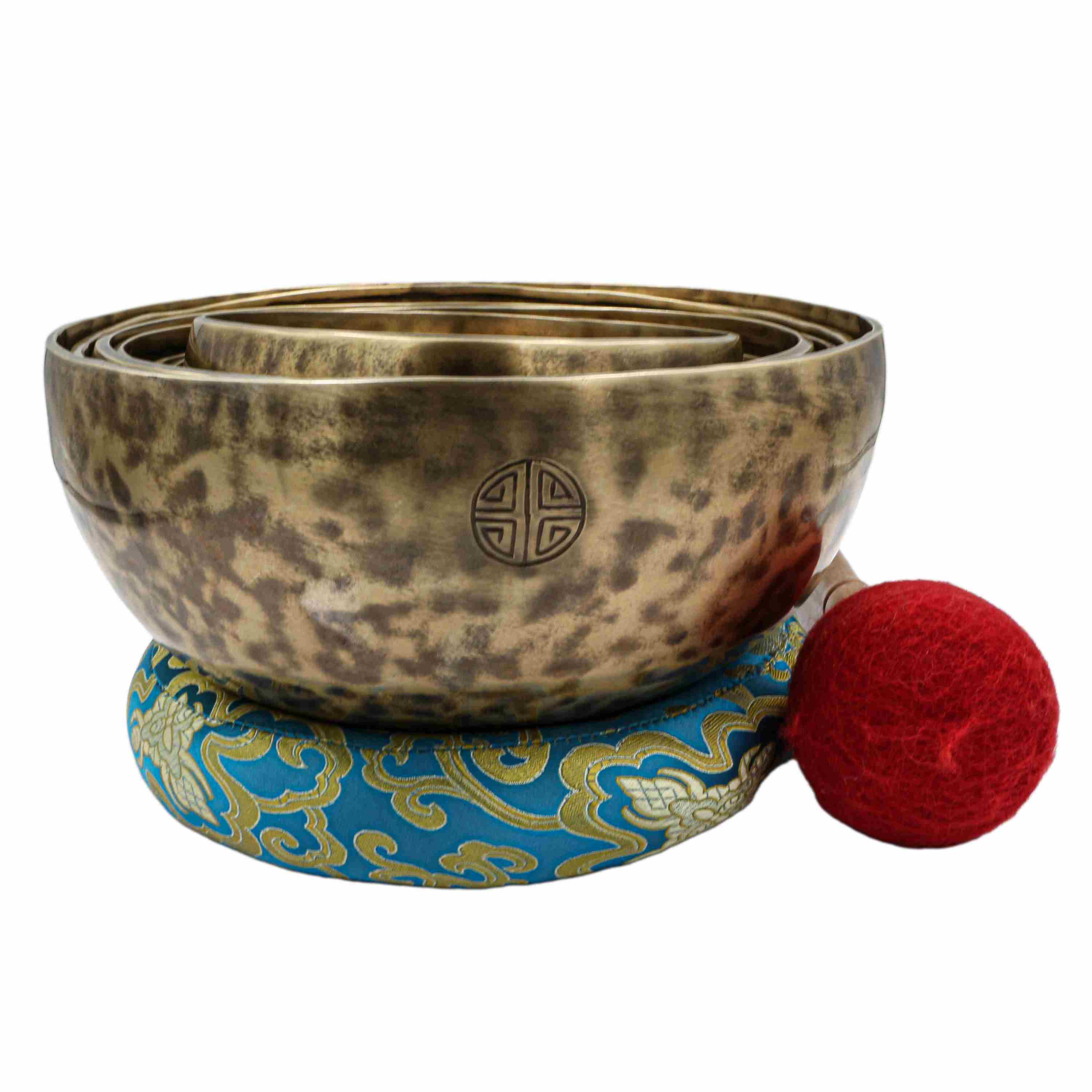 15 To 28 Cm, Singing Bowl Seven Chakra Set, Harmonize Your Chakras <span Style=