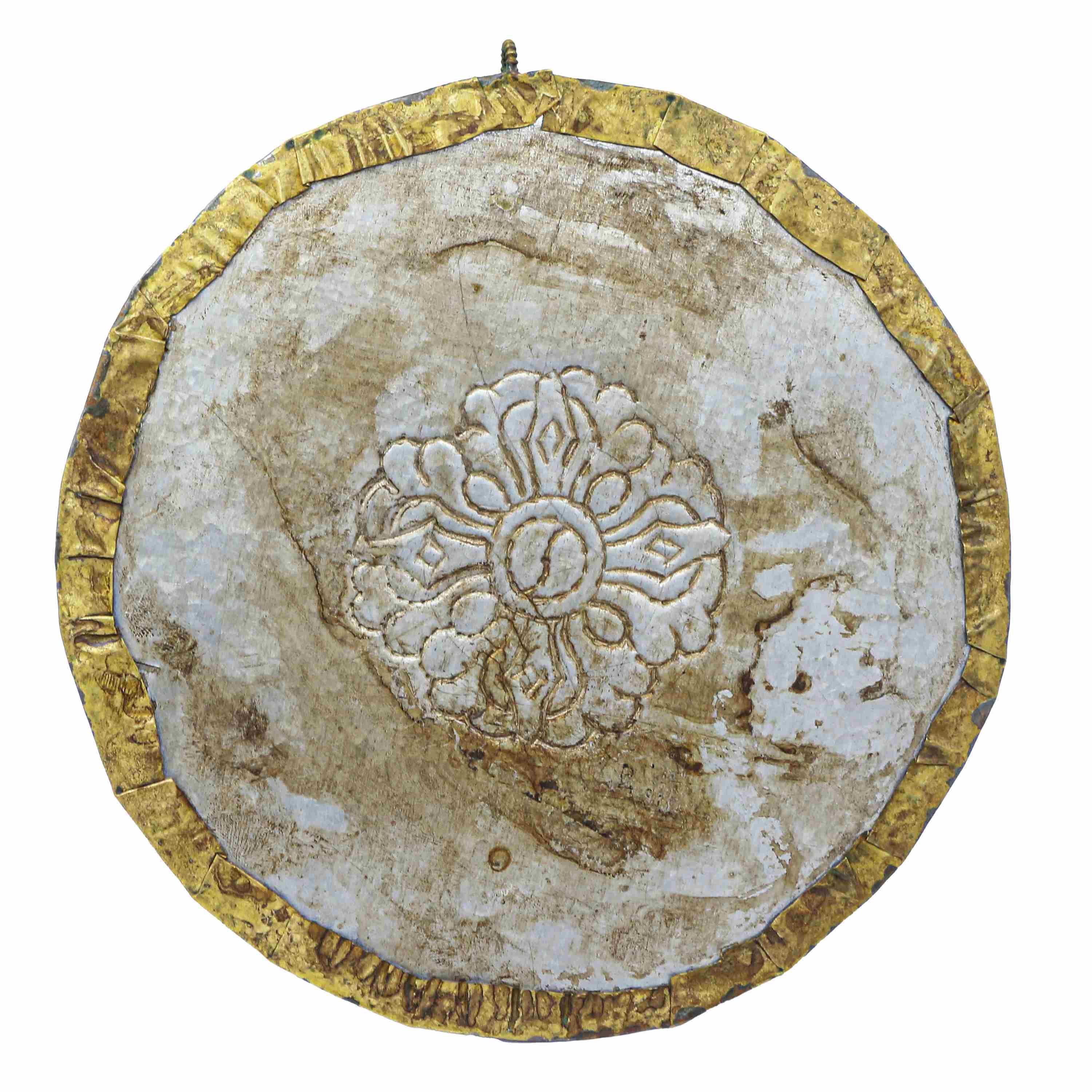 Buddhist Metal Wall Hanging, Calendar <span Style=