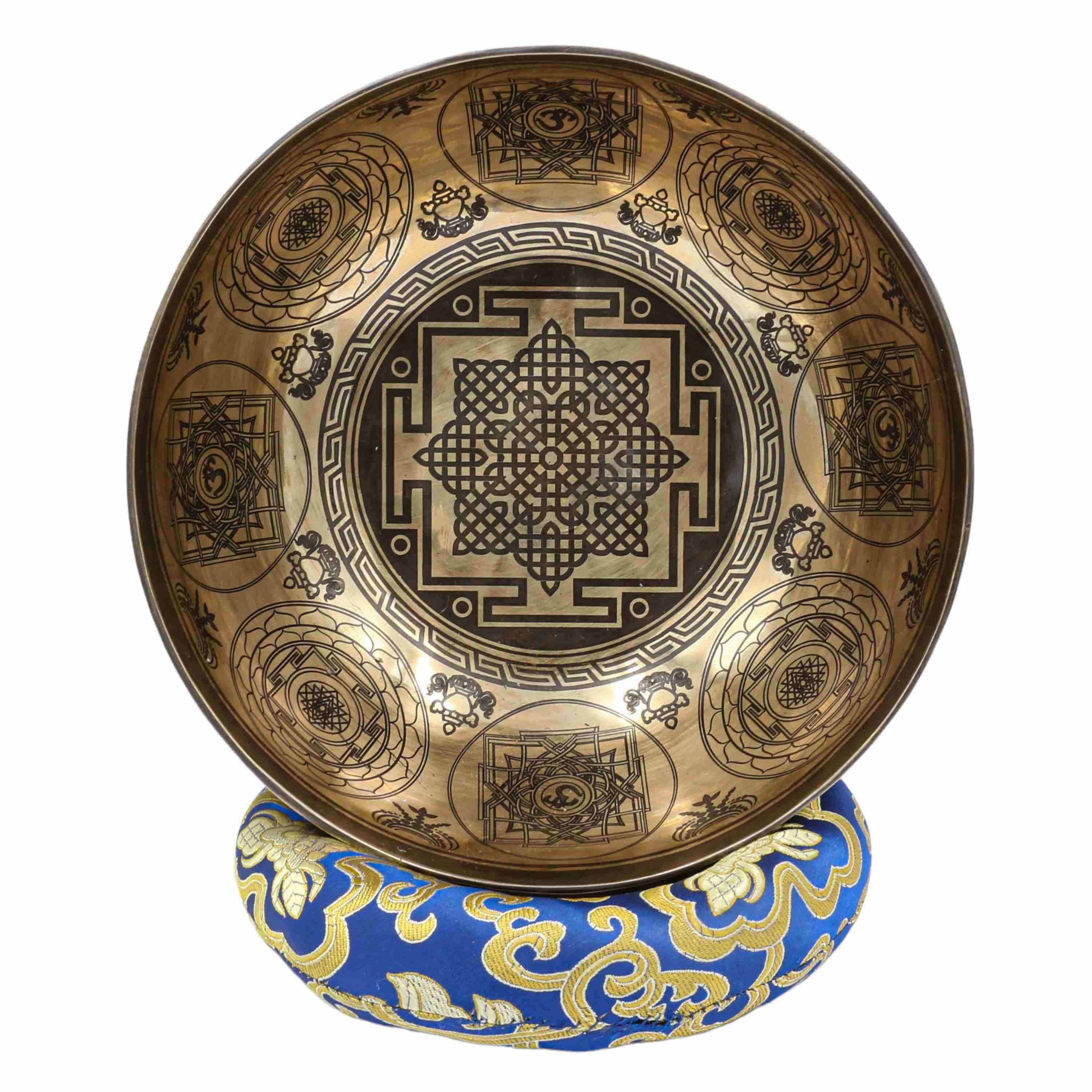 Buddhist Hand Beaten Jambati Singing Bowl, <span Style=