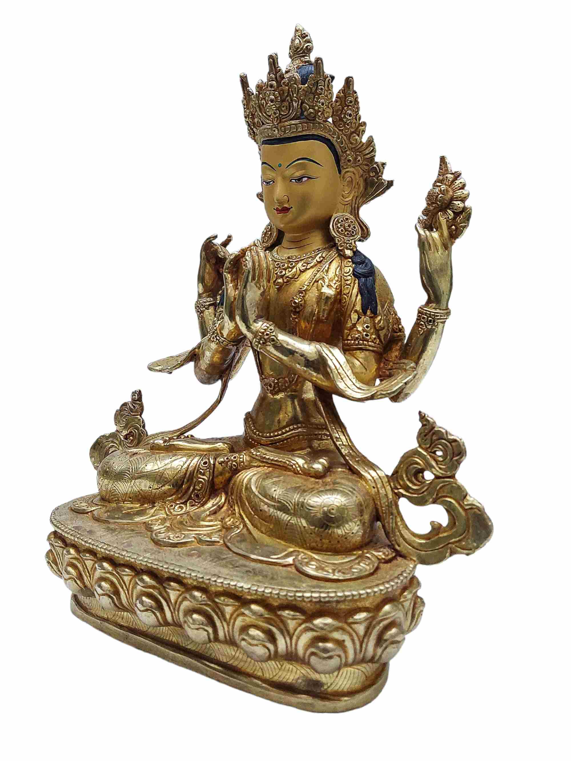 Buddhist Handmade Statue <span Style=