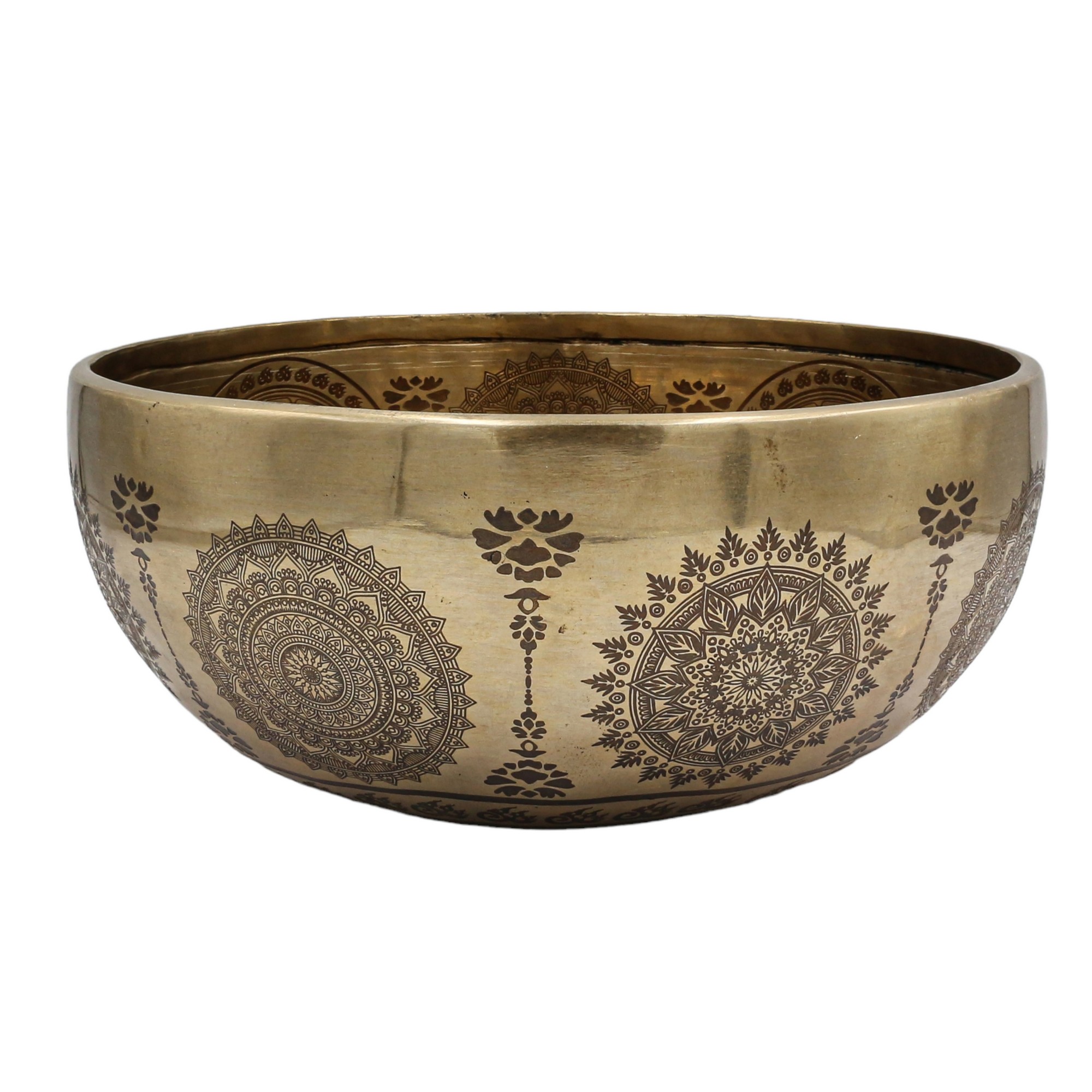 Buddhist Hand Beaten Jambati Singing Bowl, <span Style=