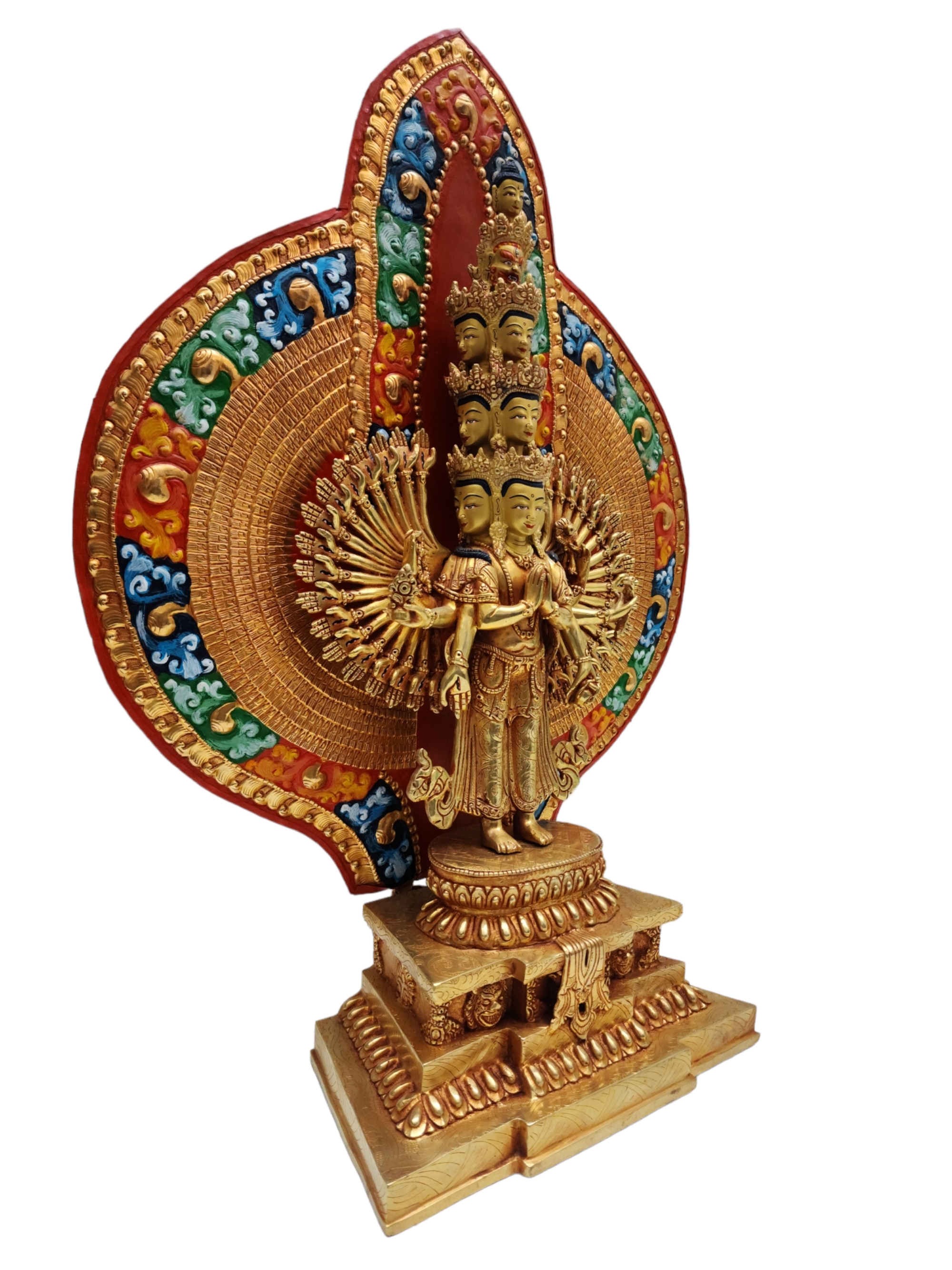 Buddhist Handmade Statue <span Style=