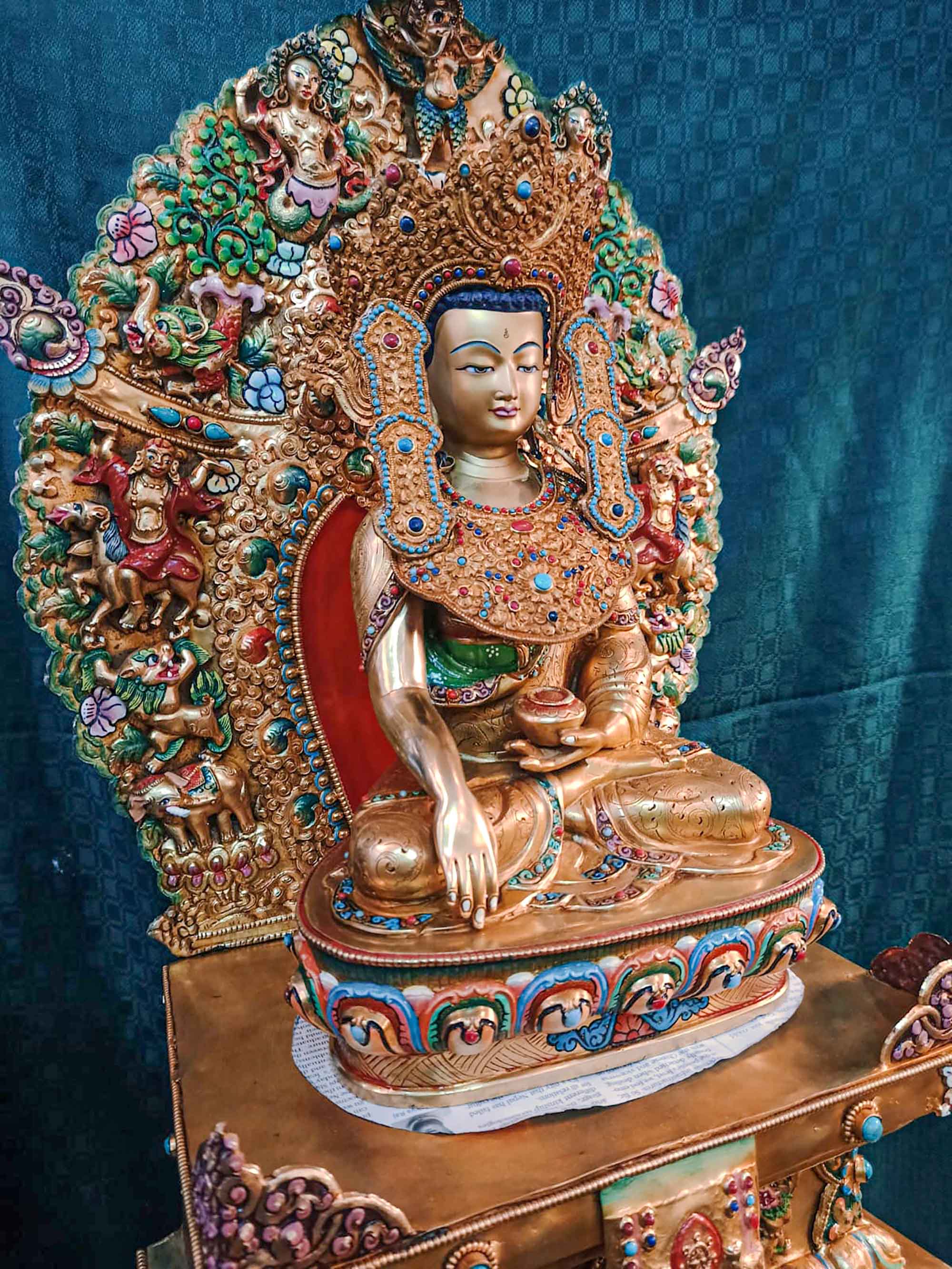 Buddhist Handmade Statue <span Style=