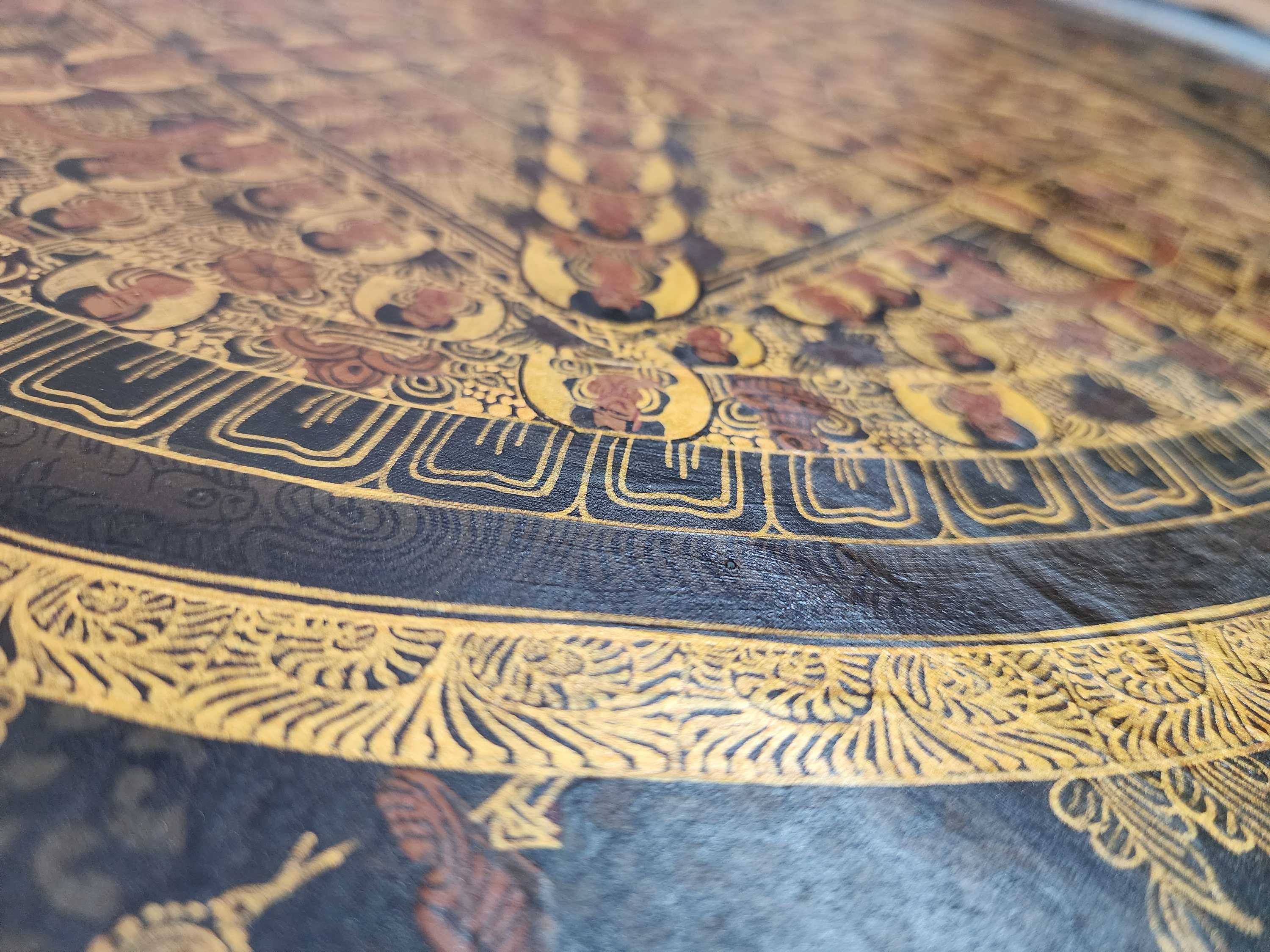 Buddhist Handmade Thangka <span Style=