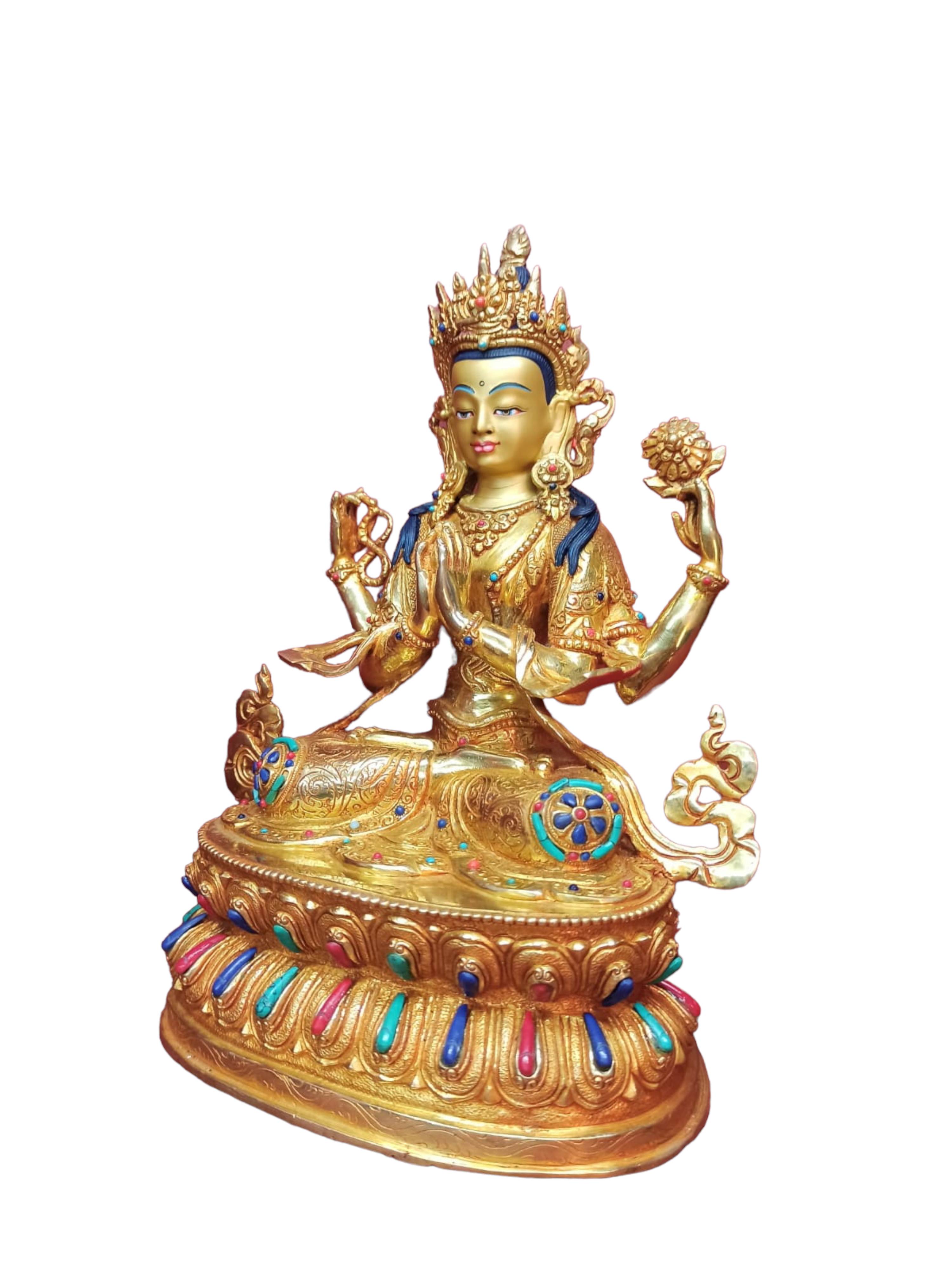 Buddhist Handmade Statue <span Style=