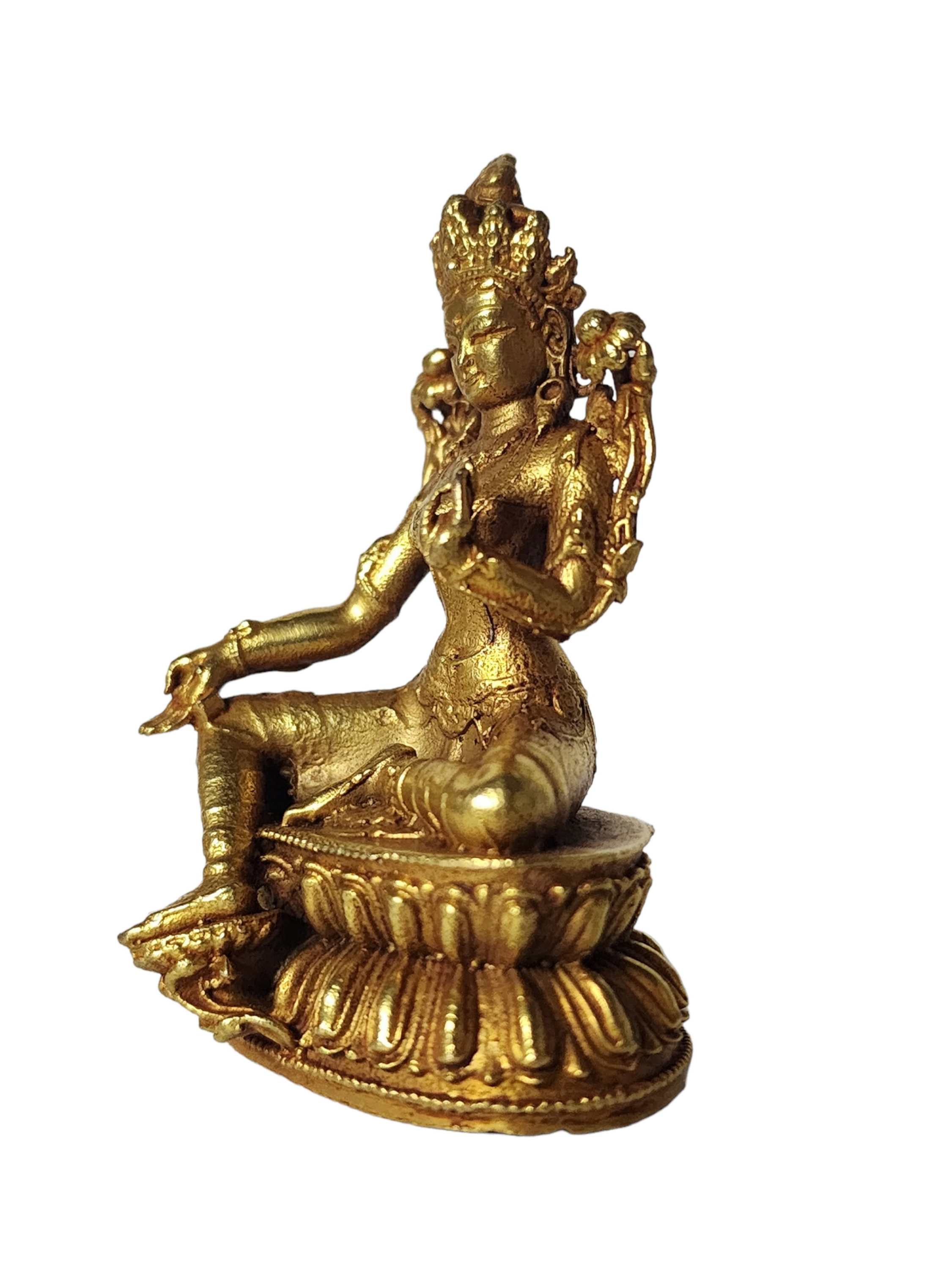 Buddhist Miniature Statue <span Style=