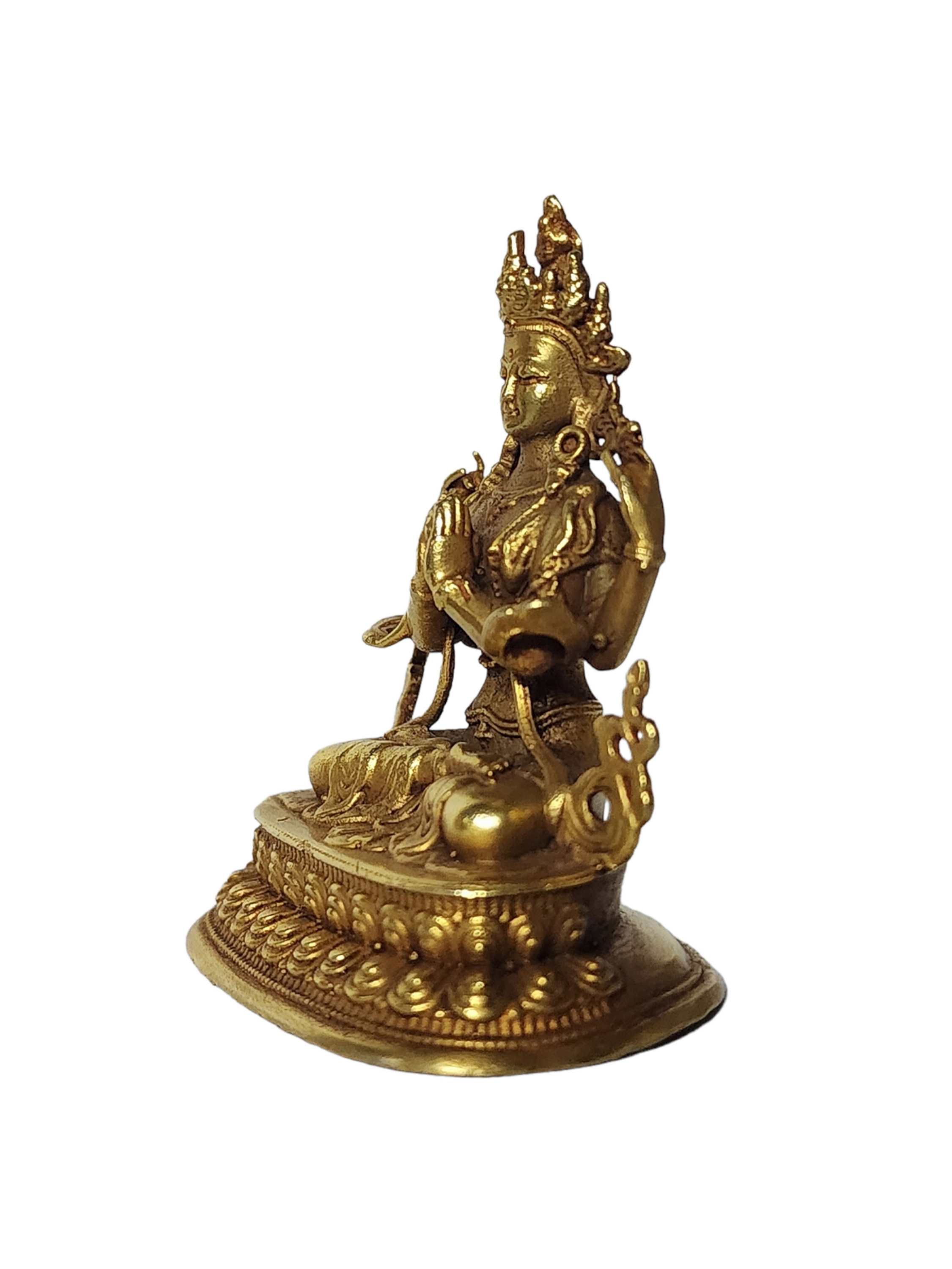 Buddhist Miniature Statue <span Style=