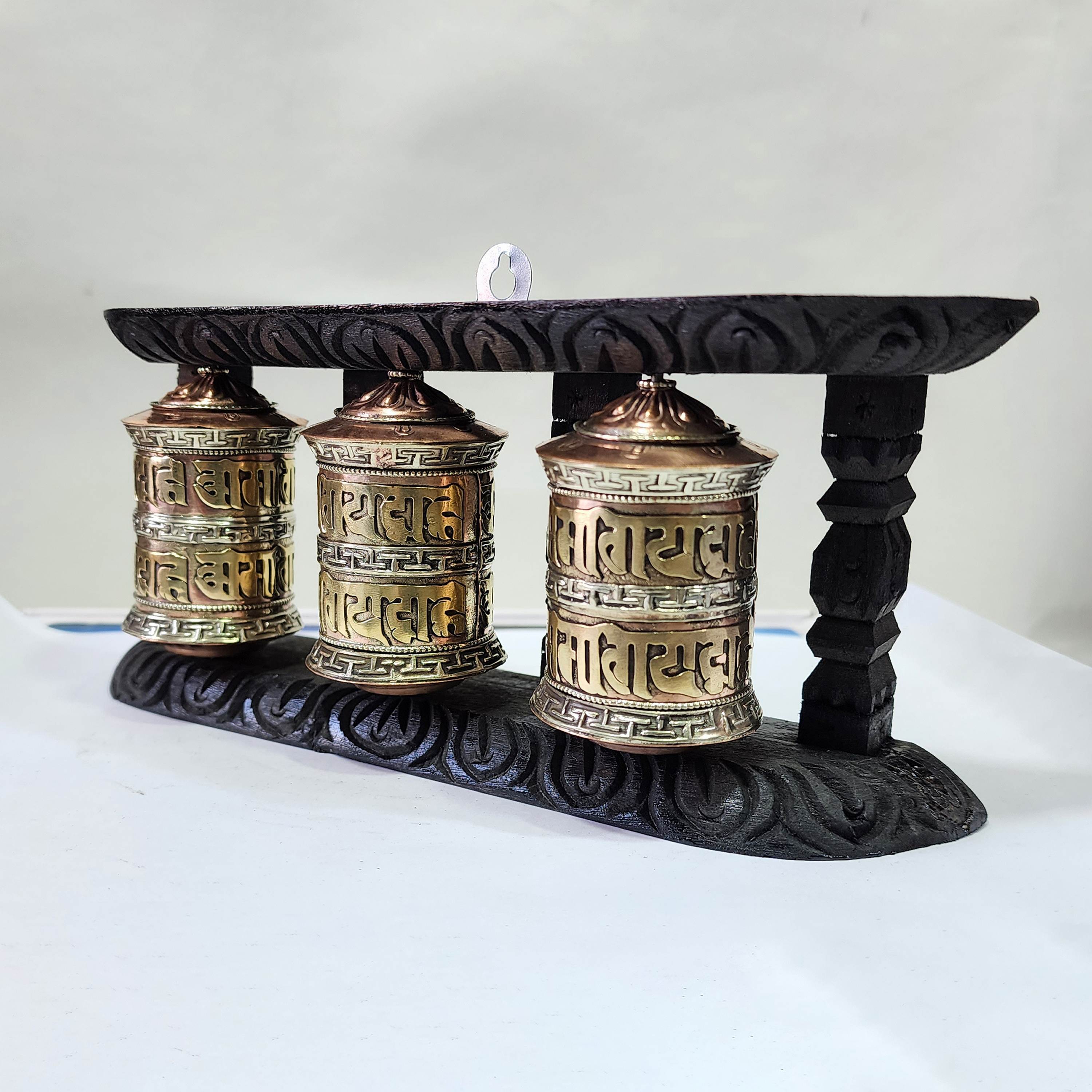 Wall Prayer Wheel <span Style=