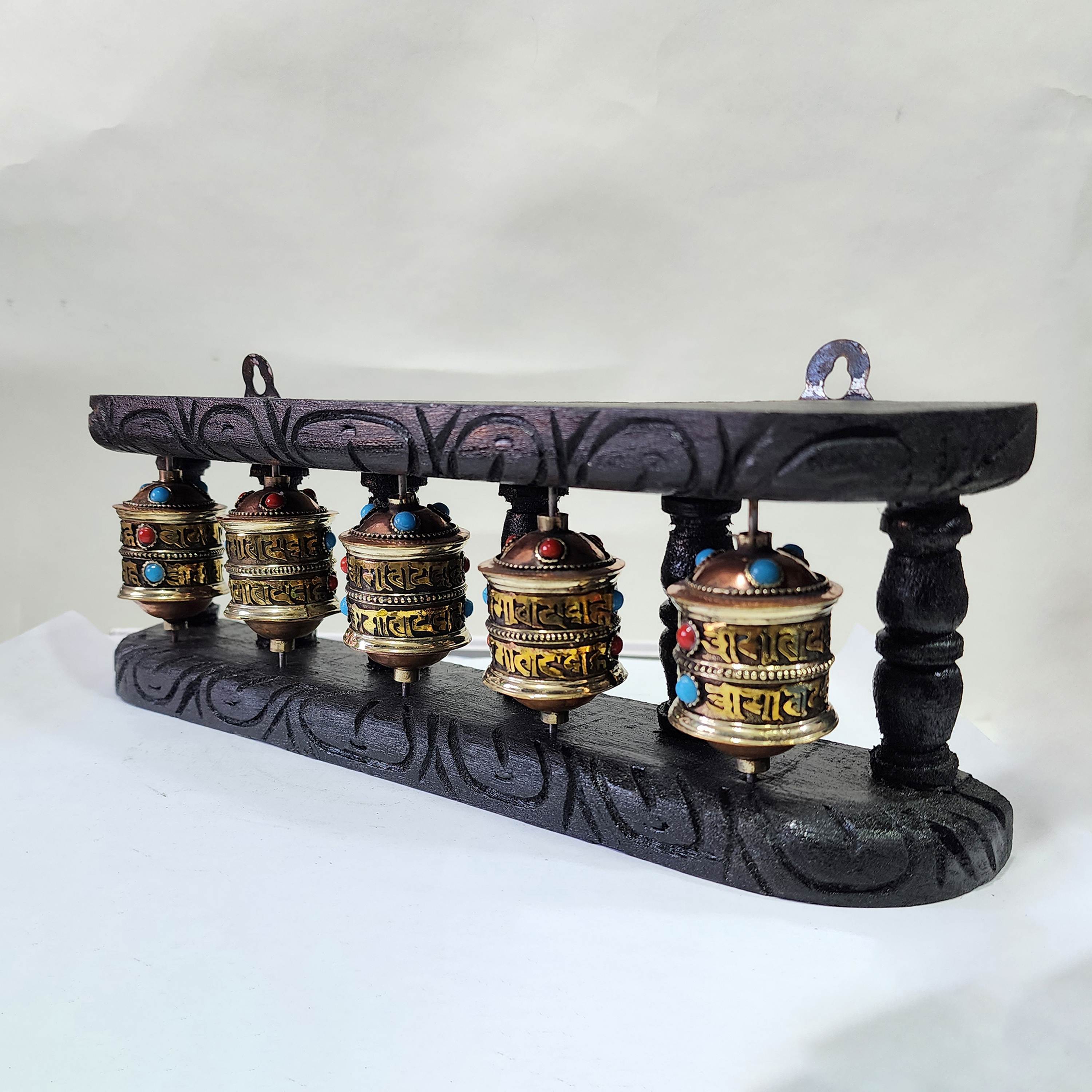 Wall Prayer Wheel <span Style=