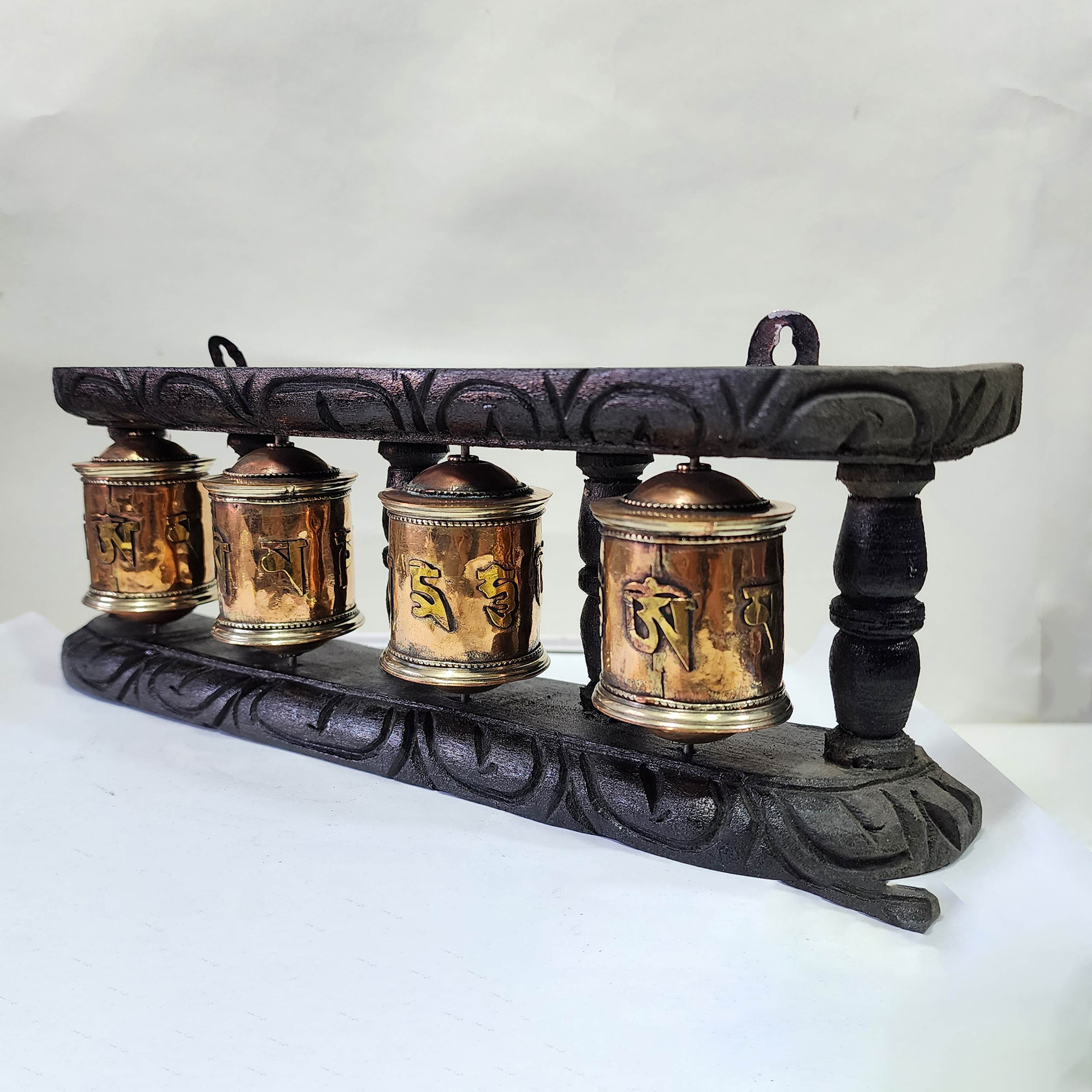 Wall Prayer Wheel <span Style=