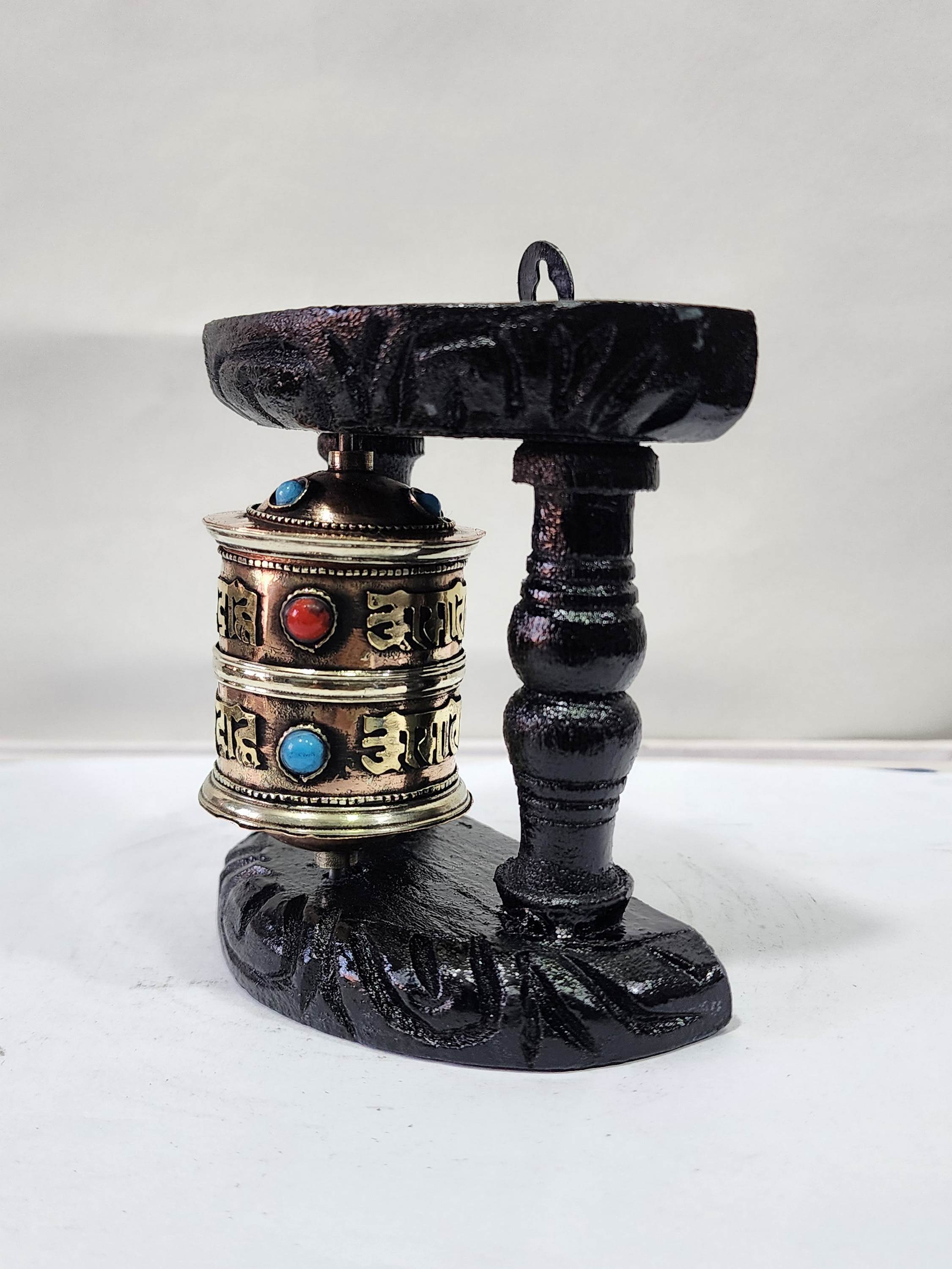 Wall Prayer Wheel <span Style=