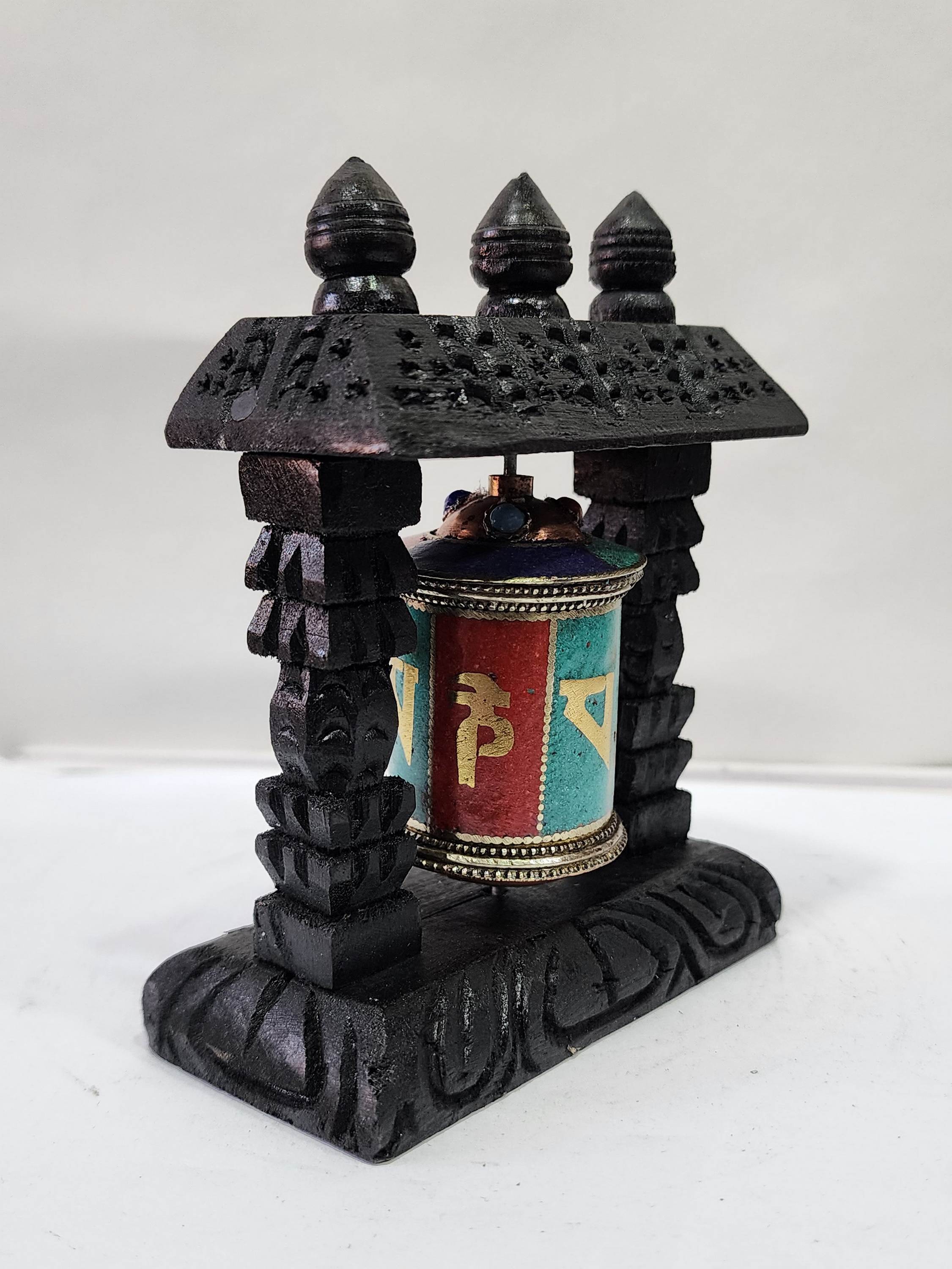 Wall Prayer Wheel <span Style=