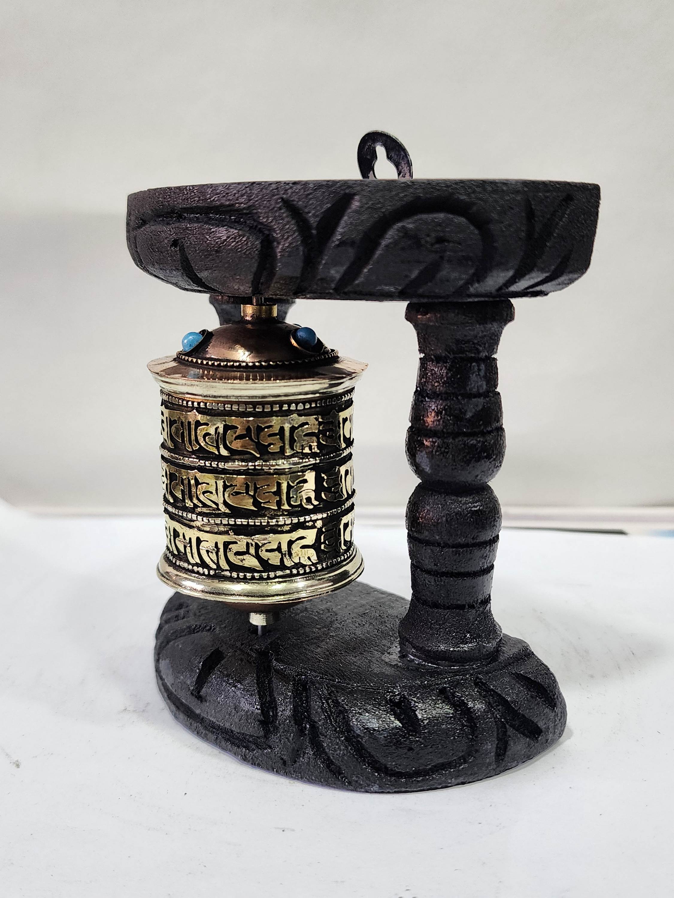 Wall Prayer Wheel <span Style=