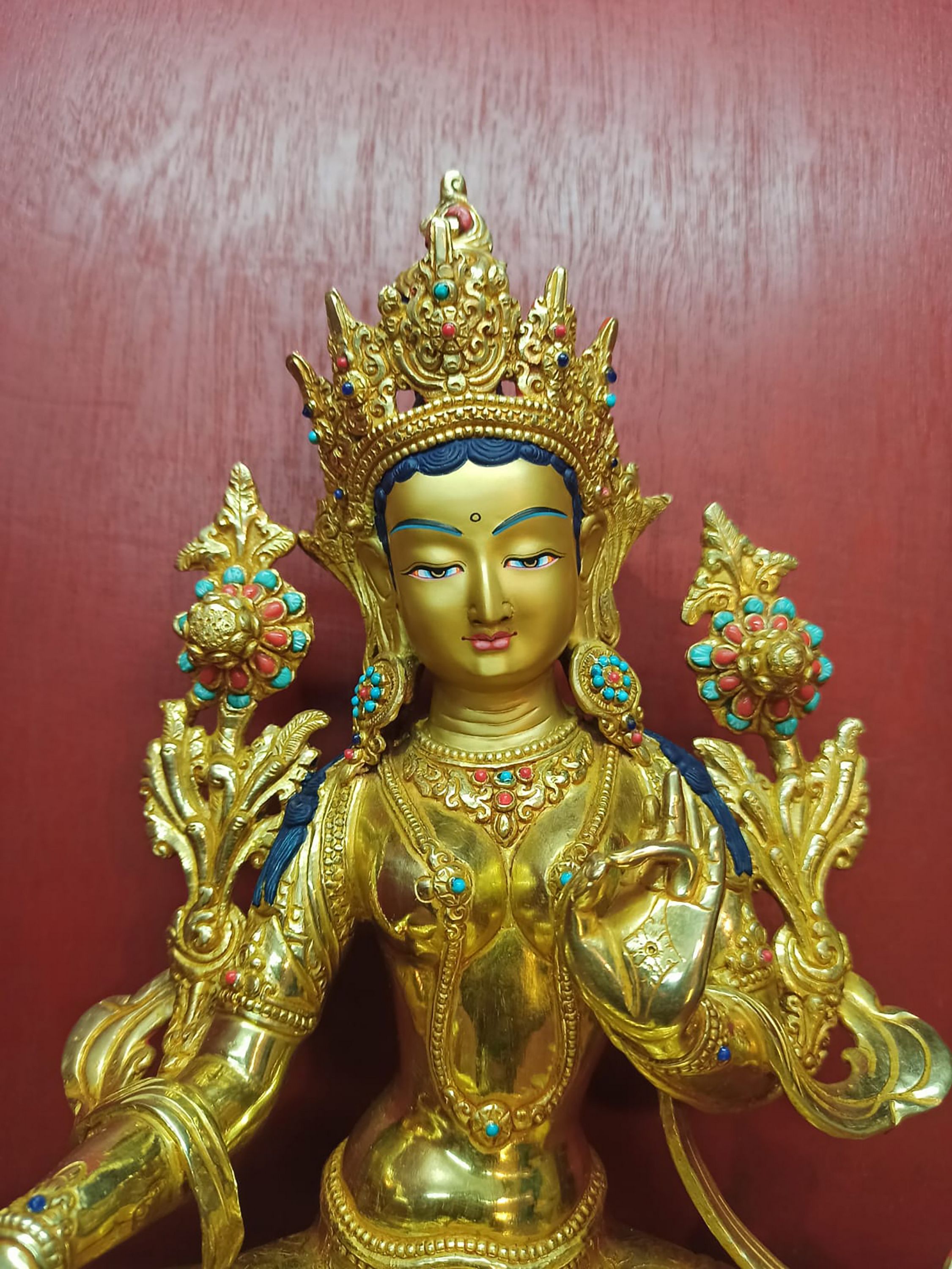 Buddhist Handmade Statue <span Style=