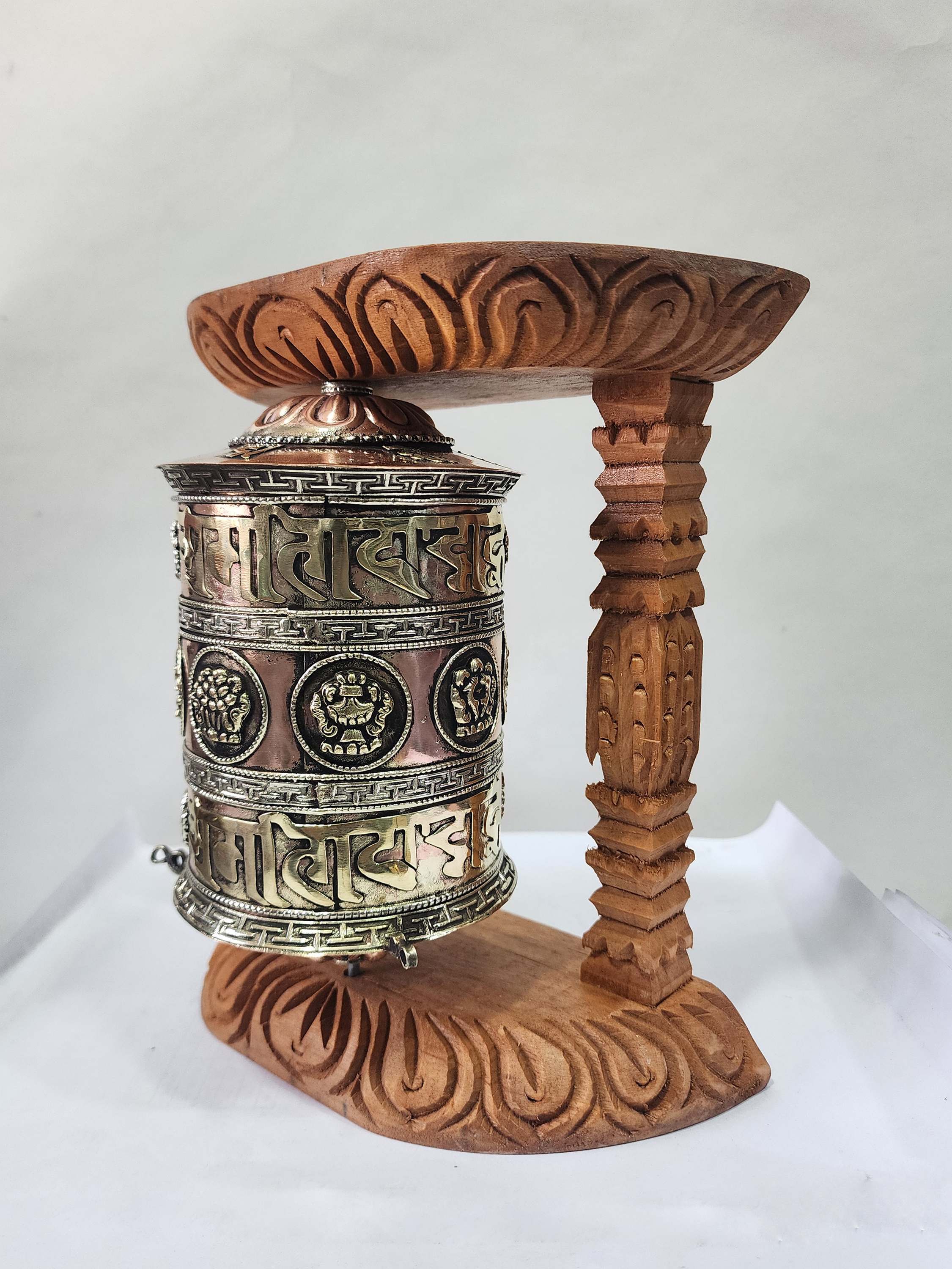 Wall Prayer Wheel <span Style=