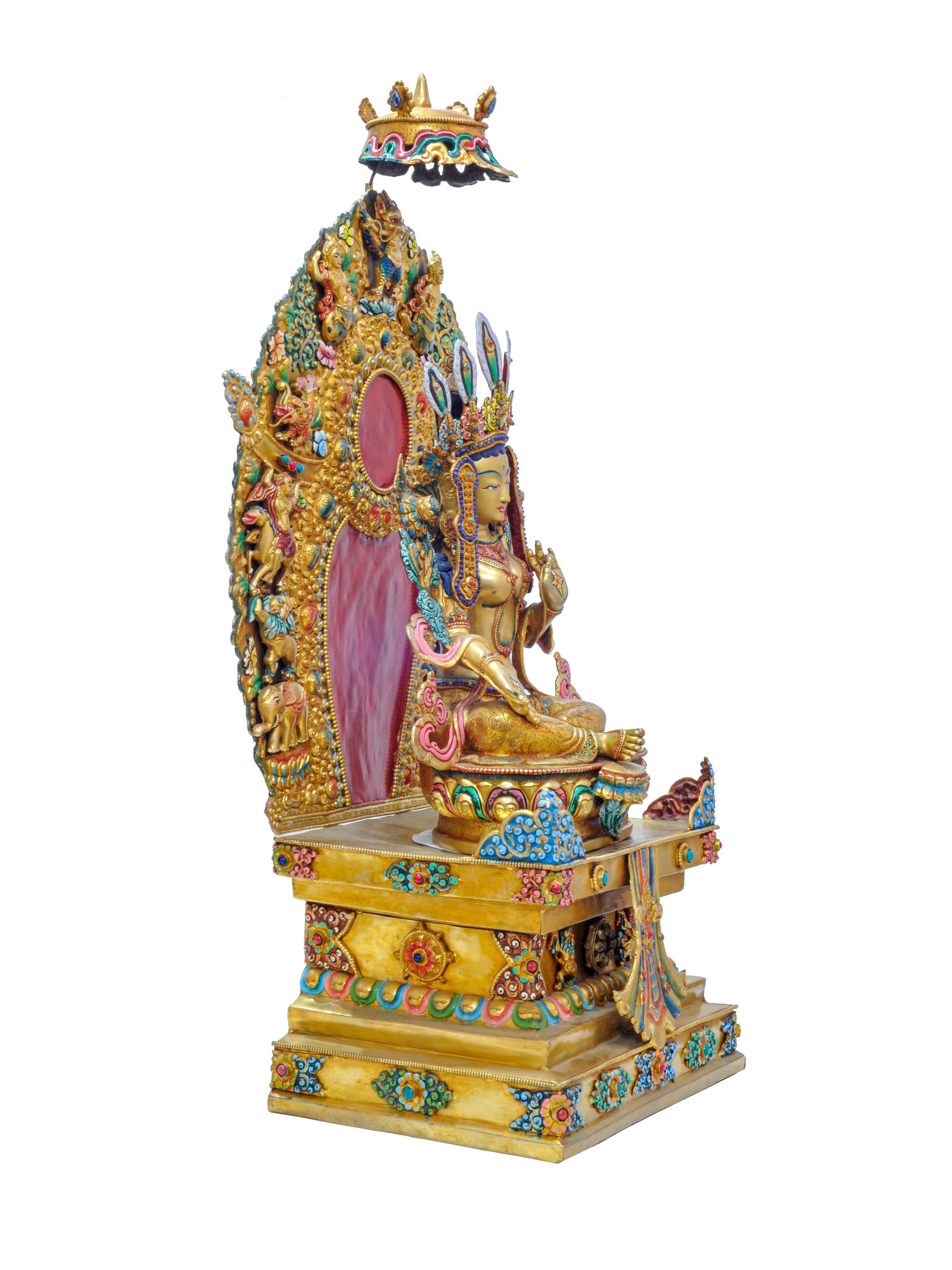 Buddhist Handmade Statue <span Style=