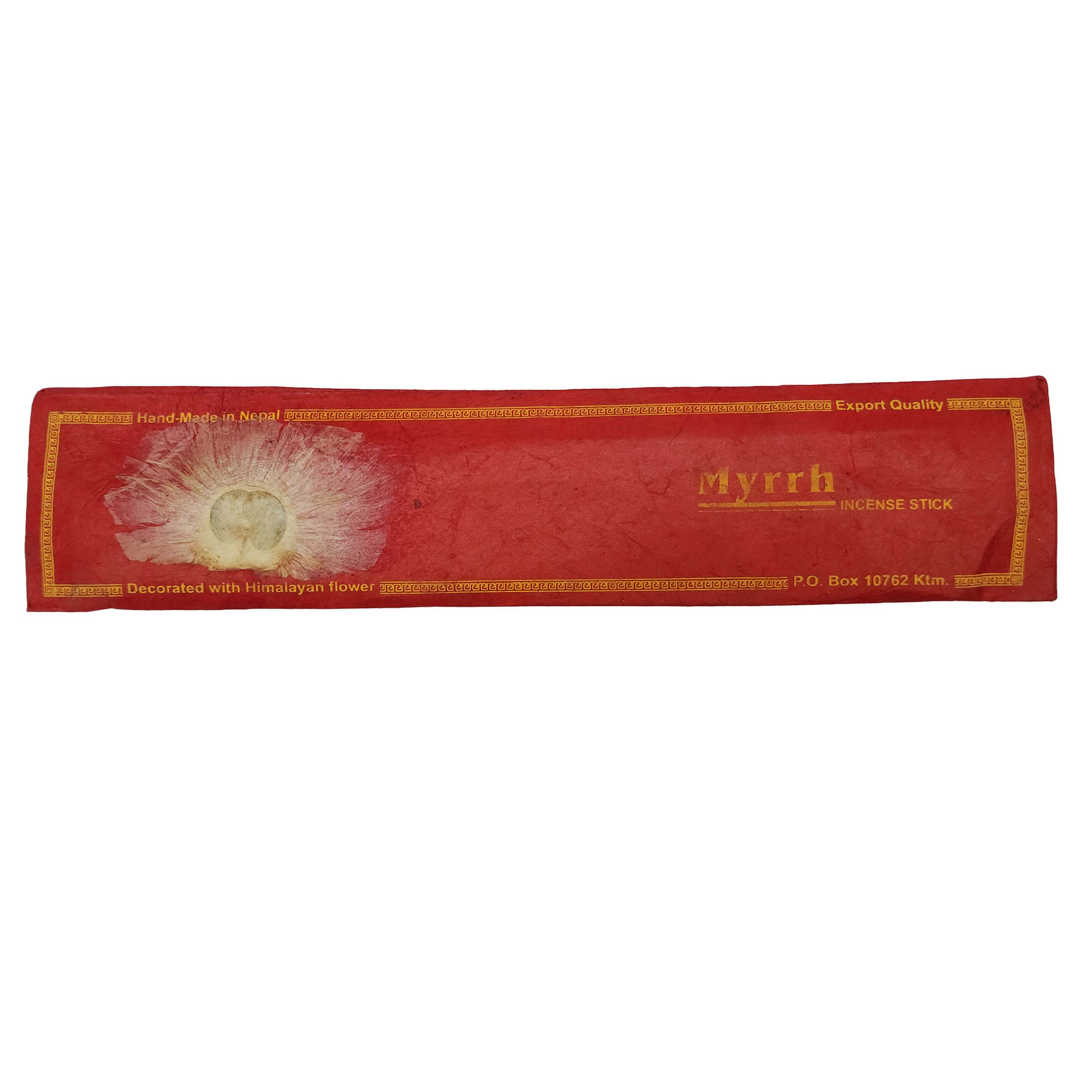 hq, Myrrh Flora Incense Stick, 10 Stick