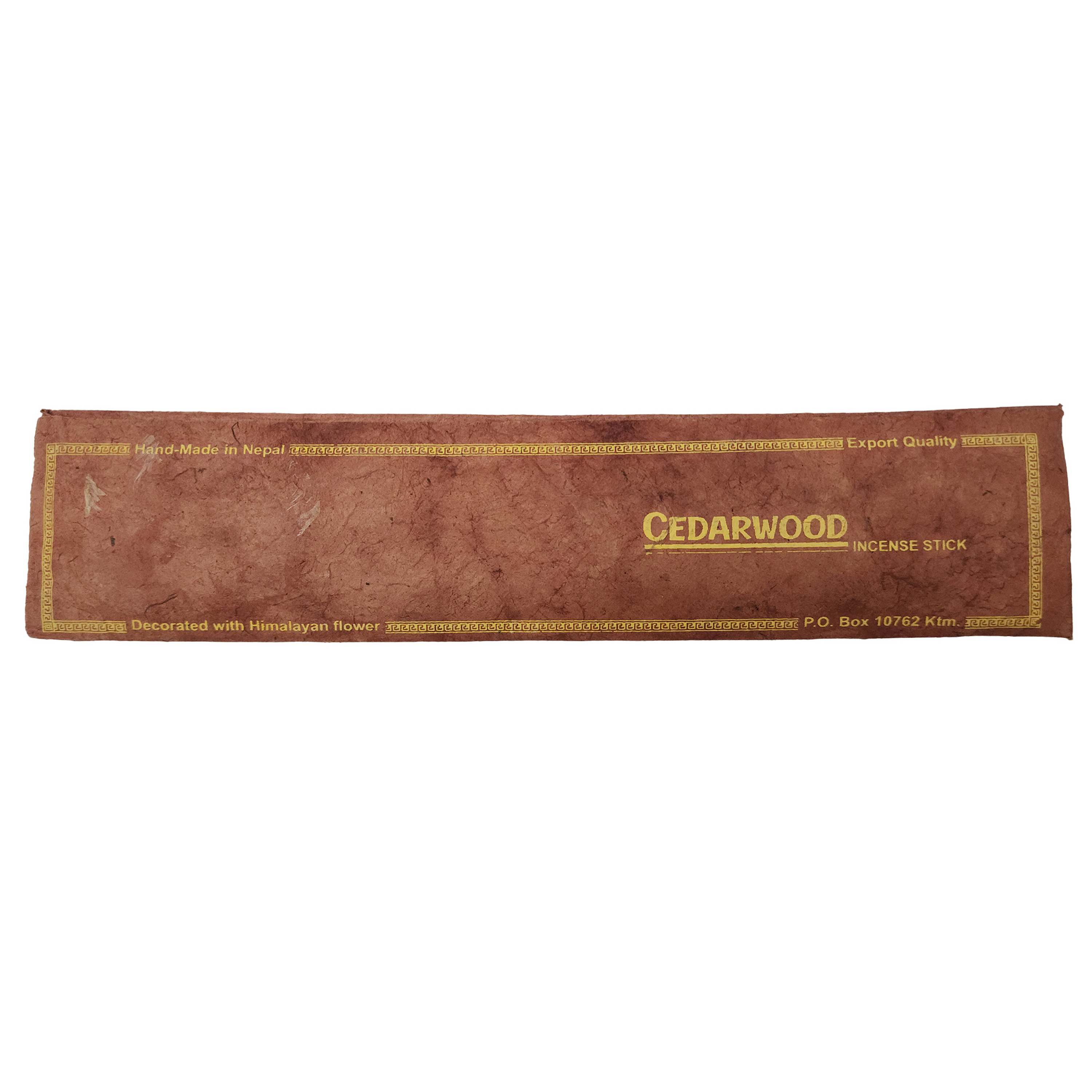 hq, Cedarwood Flora Incense Stick, 10 Stick