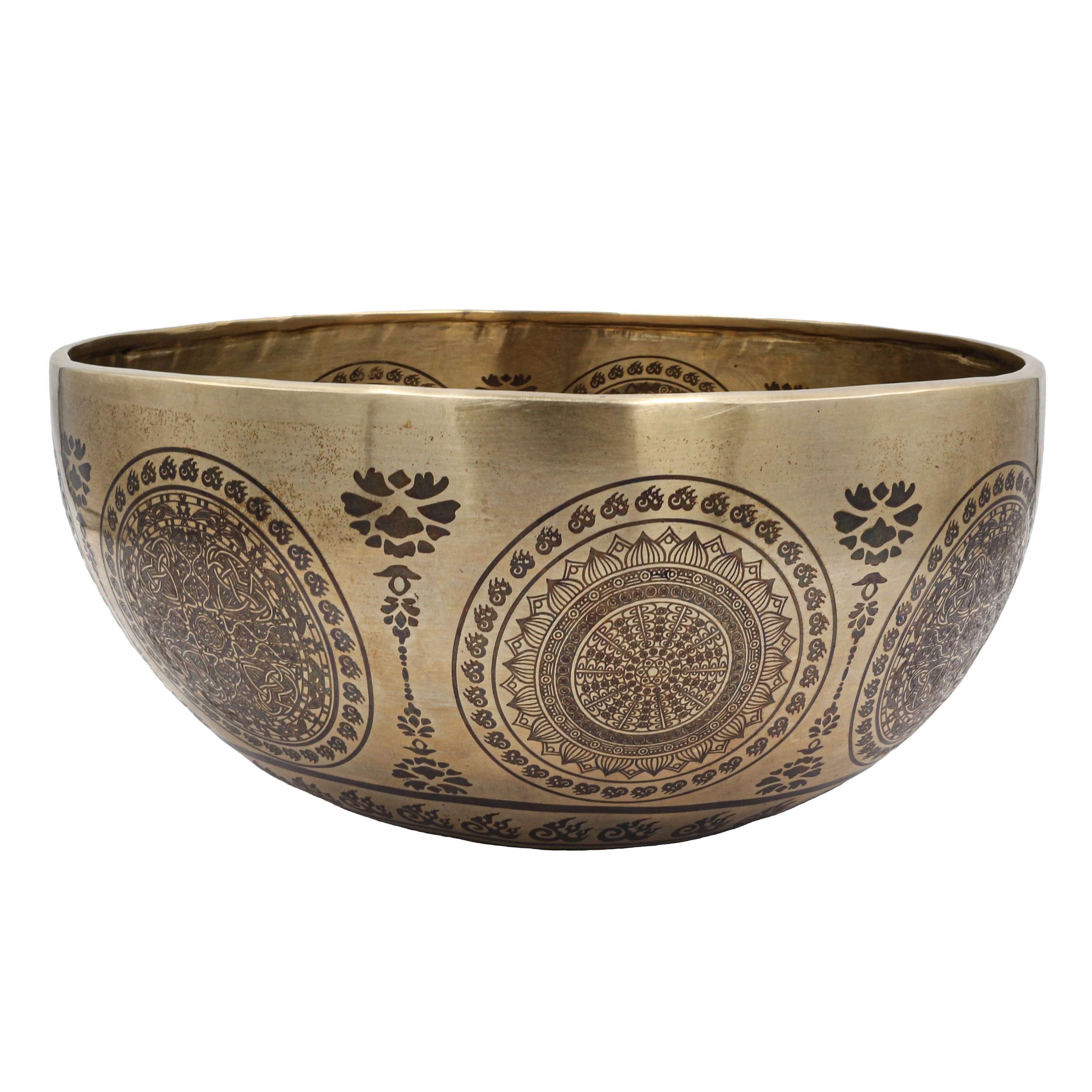 Buddhist Hand Beaten Jambati Singing Bowl, <span Style=