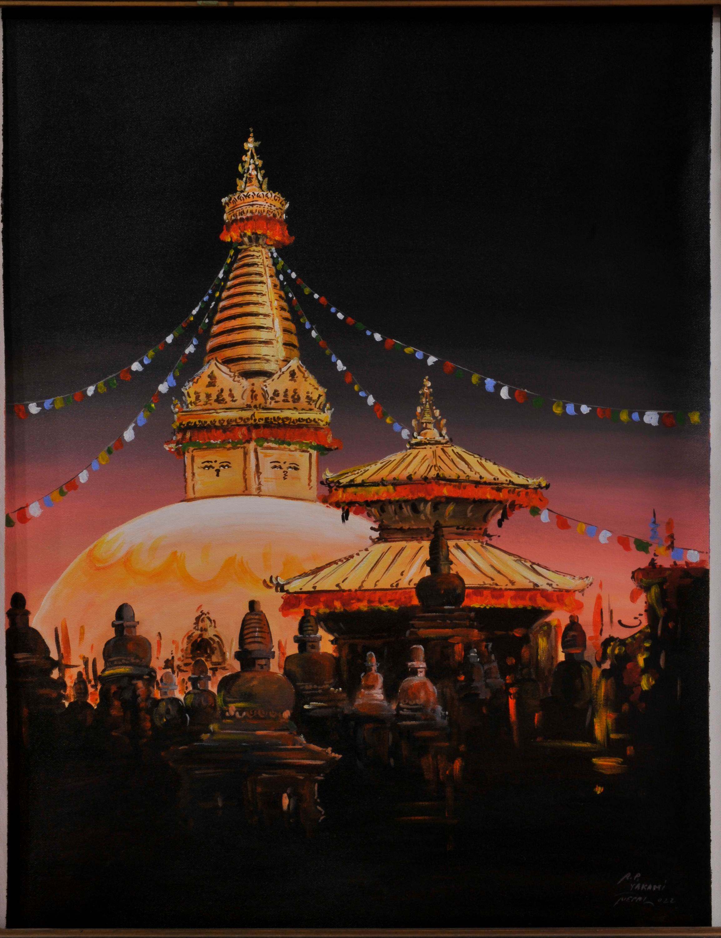 Swayambhunath Stupa <span Style=