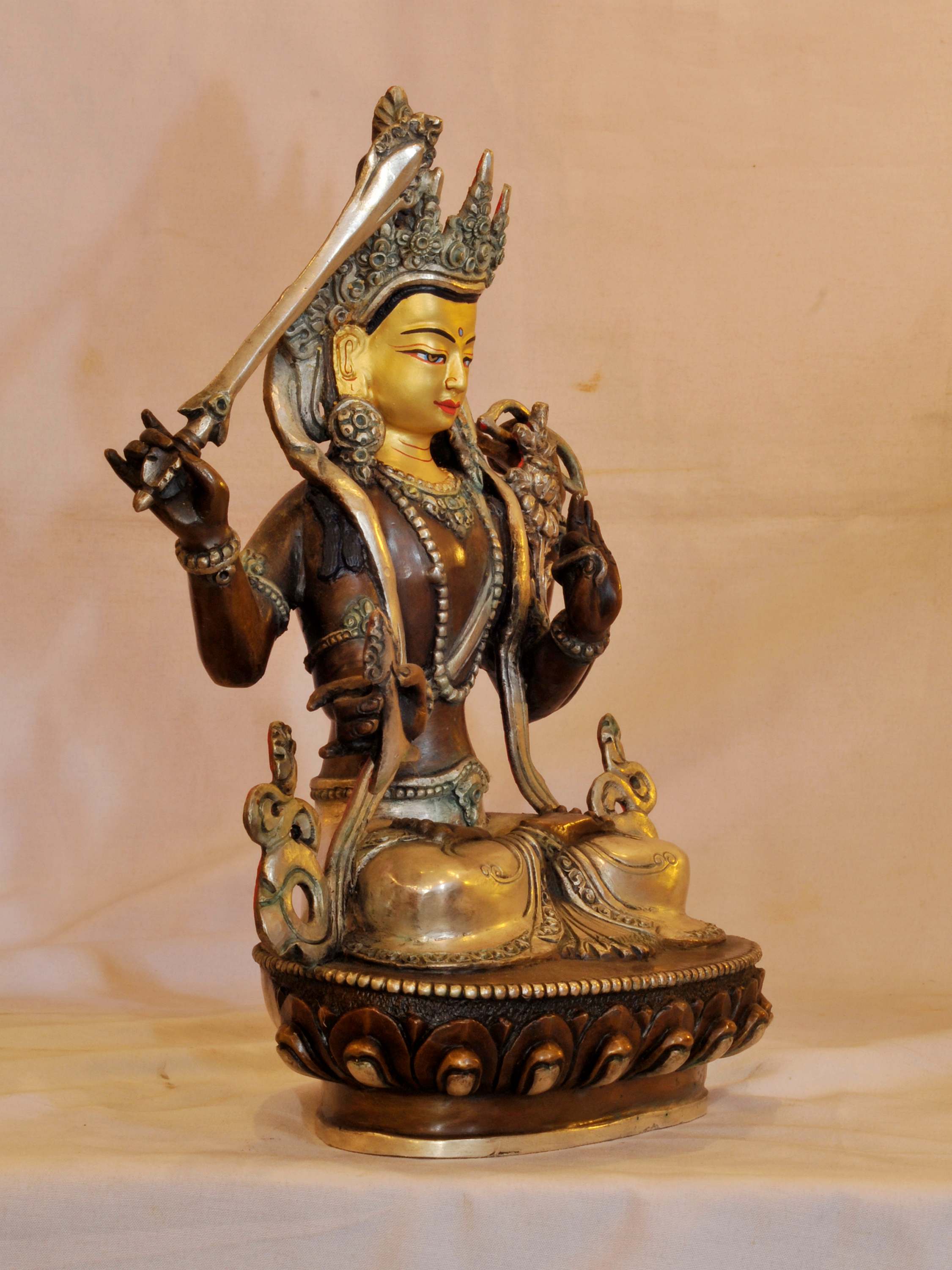 Buddhist Handmade Statue <span Style=