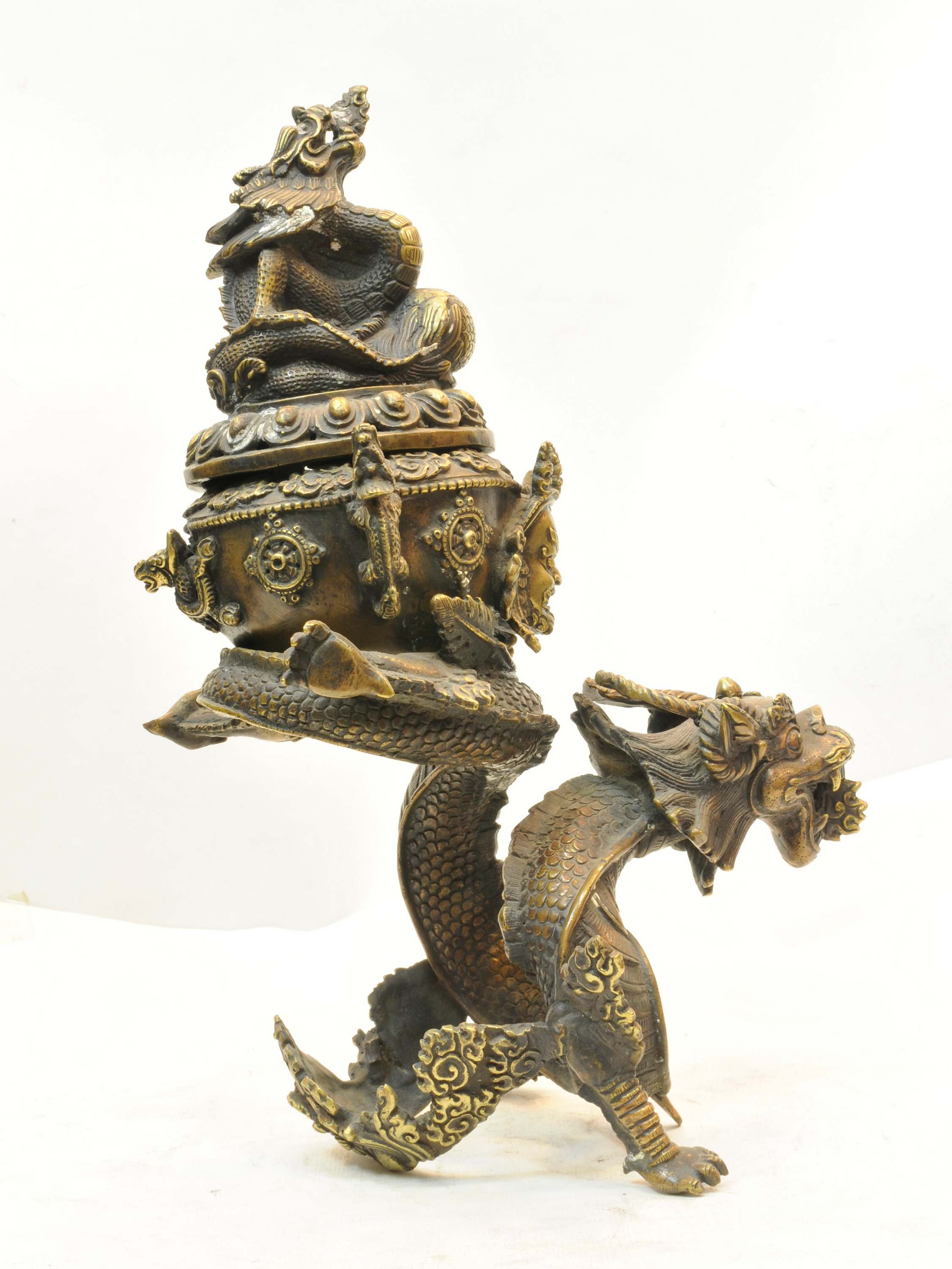 Buddhist Handmade Incense Burner <span Style=