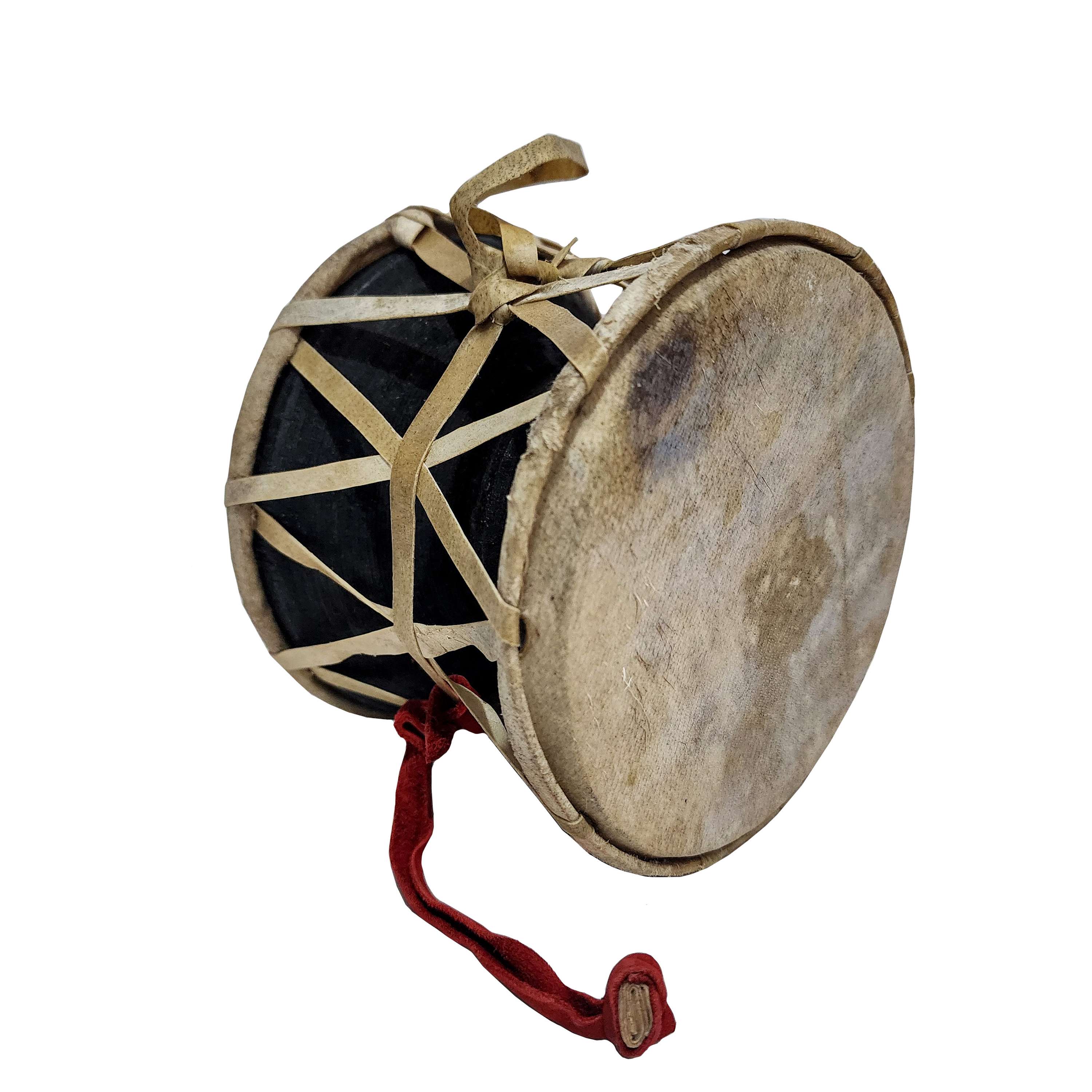High Quality Nepali Folk Musical Instrument damaru, Musical Instrument To Many Religious Practice, Made On Copper Base