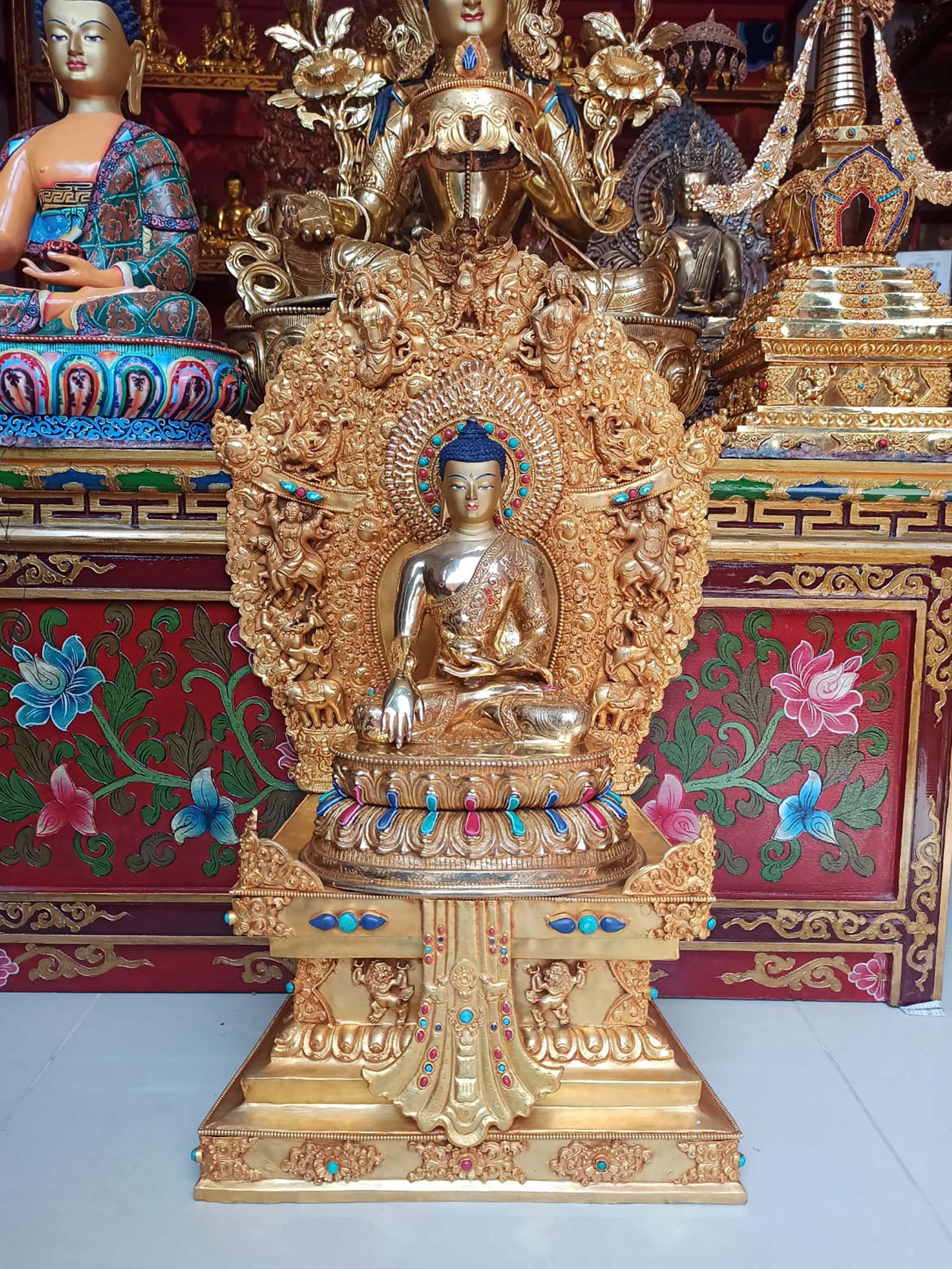 Buddhist Handmade Statue <span Style=