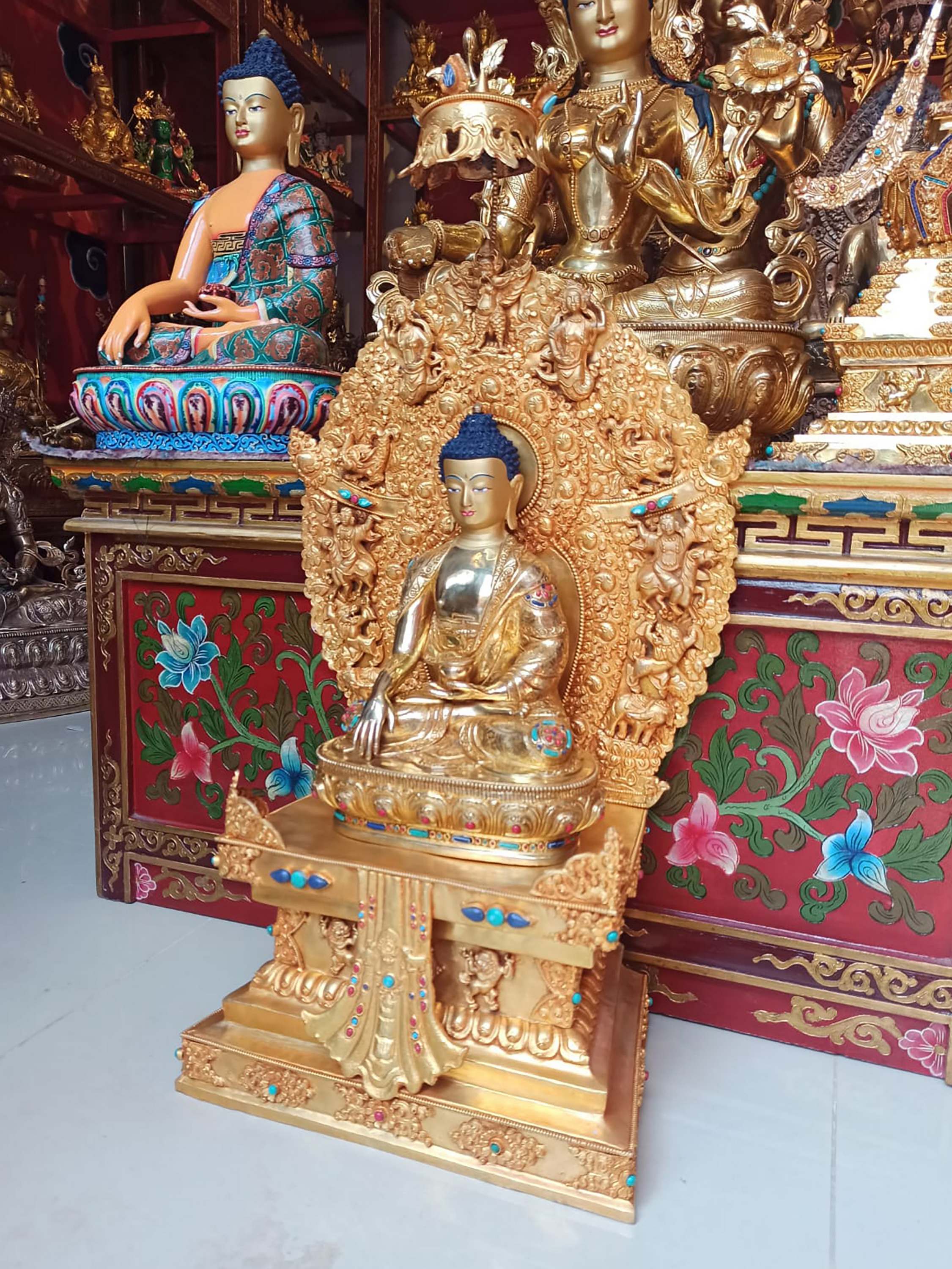 Buddhist Handmade Statue <span Style=