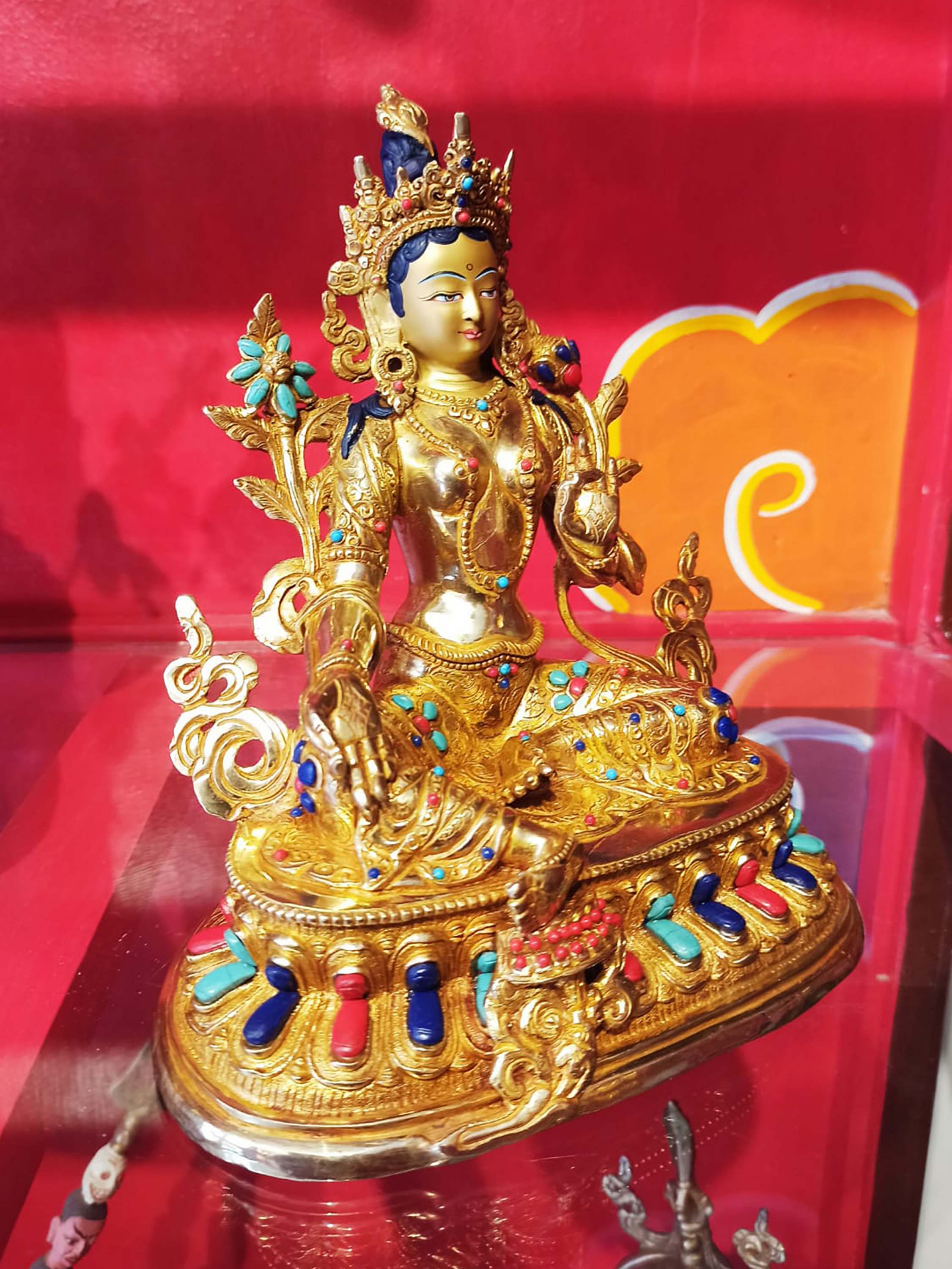 Buddhist Handmade Statue <span Style=