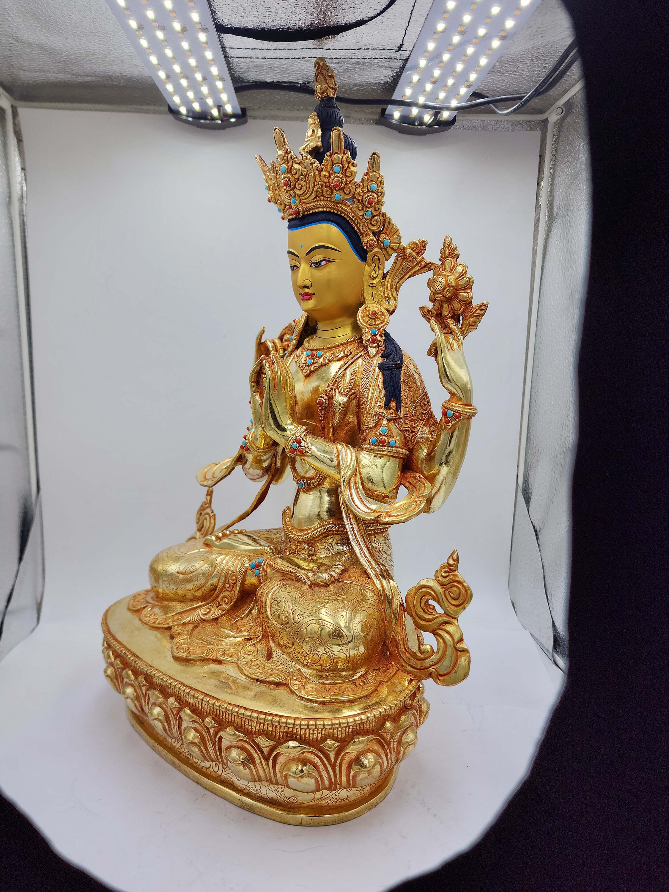 Chenrezig, Buddhist Handmade Statue, <span Style=