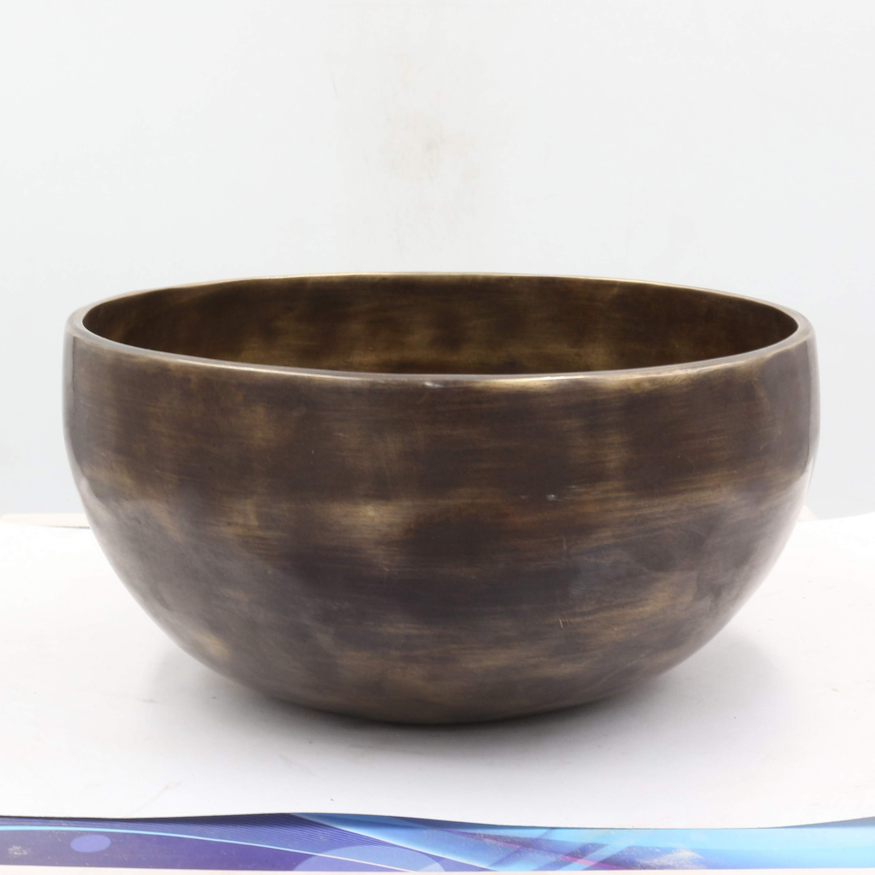 Buddhist Hand Beaten Jambati Singing Bowl, <span Style=