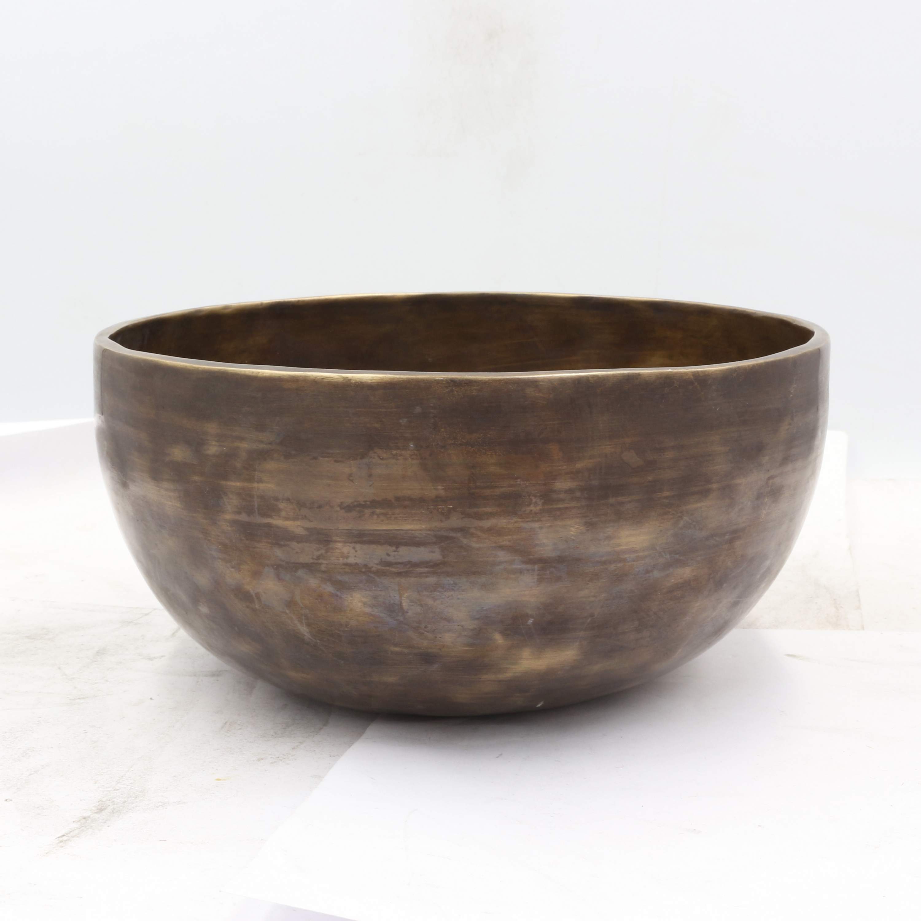 Buddhist Hand Beaten Jambati Singing Bowl, <span Style=