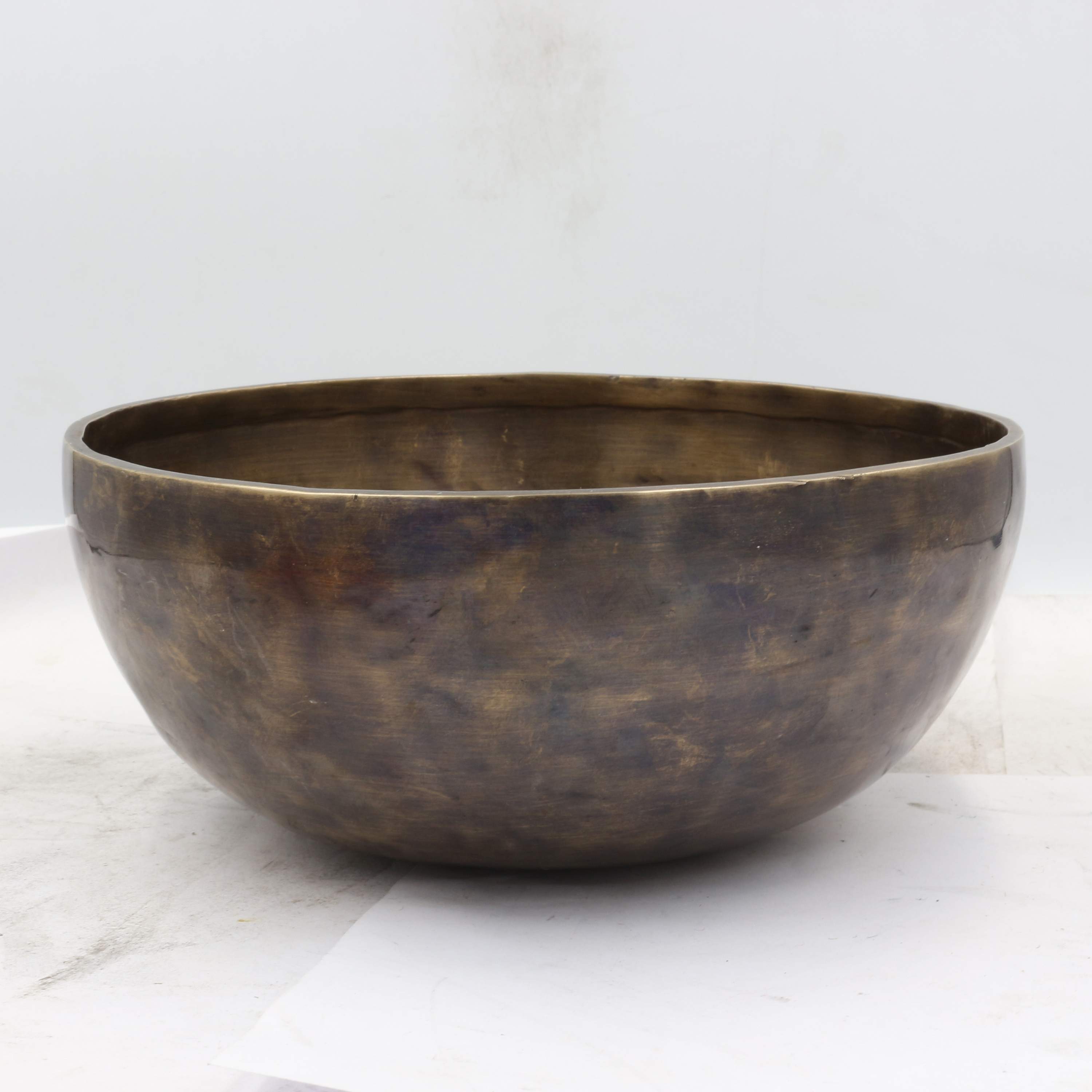 Buddhist Hand Beaten Jambati Singing Bowl, <span Style=