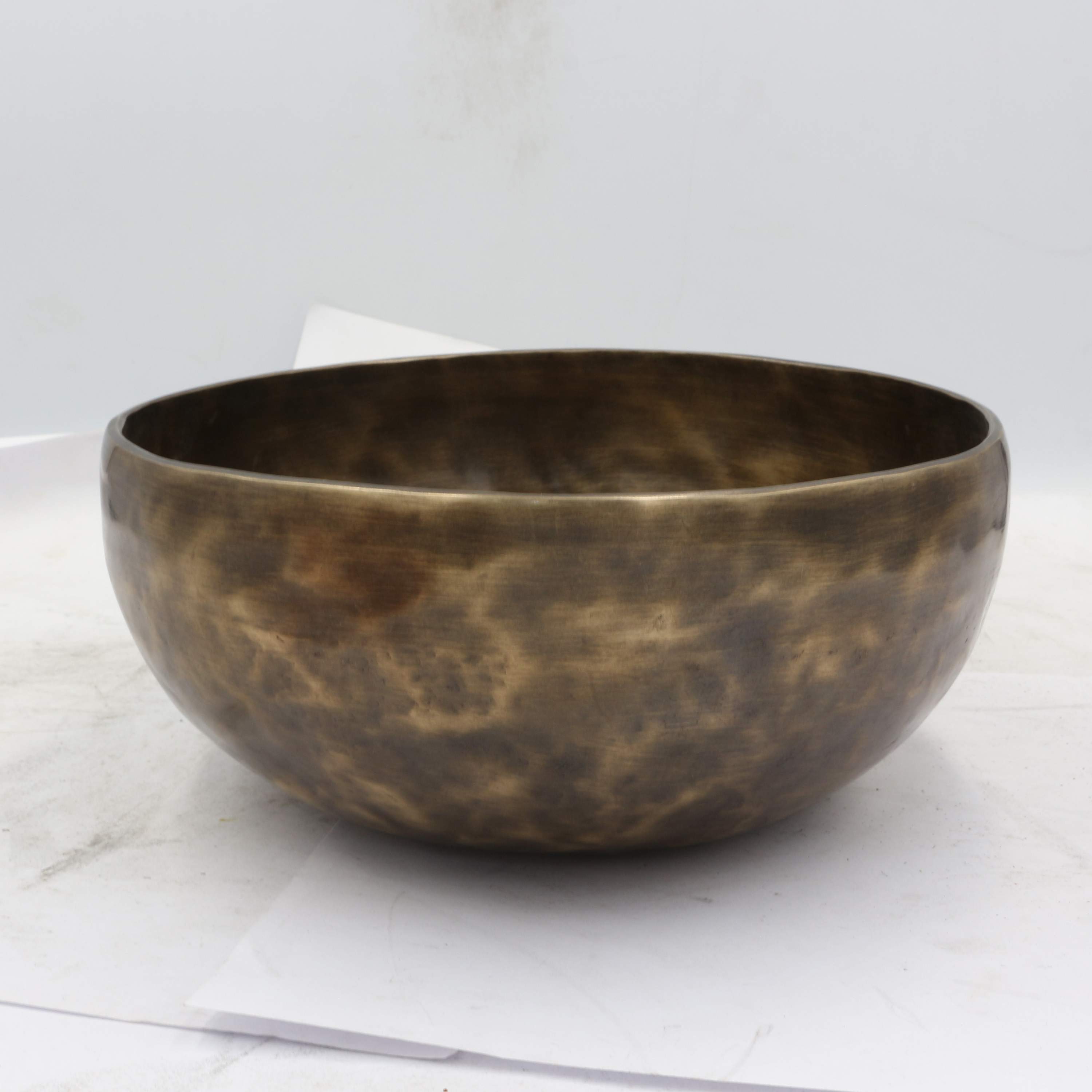 Buddhist Hand Beaten Jambati Singing Bowl, <span Style=