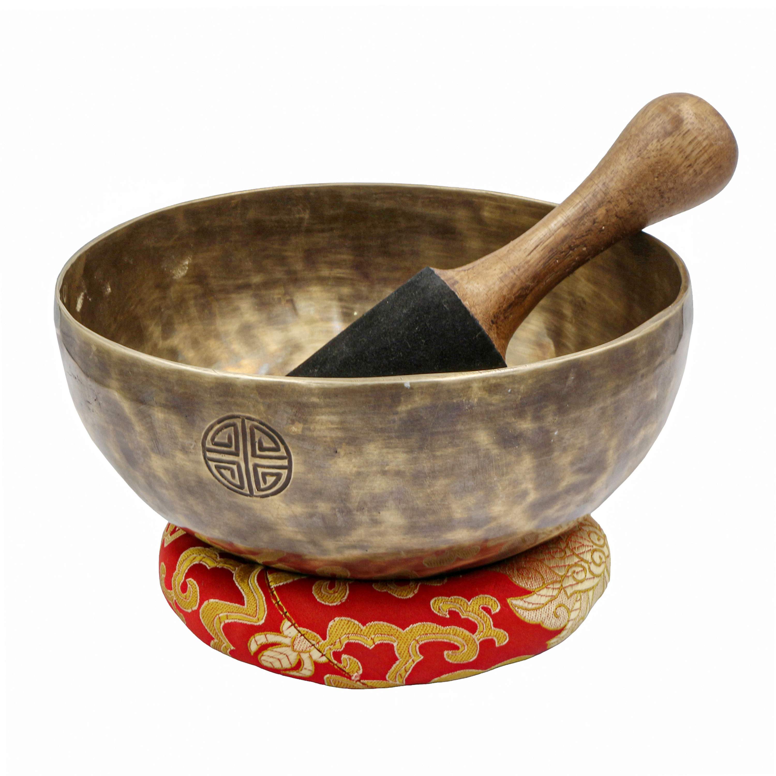 Moon Bowl, Buddhist Hand-beaten Singing Bowl, Moon Singing Bowl