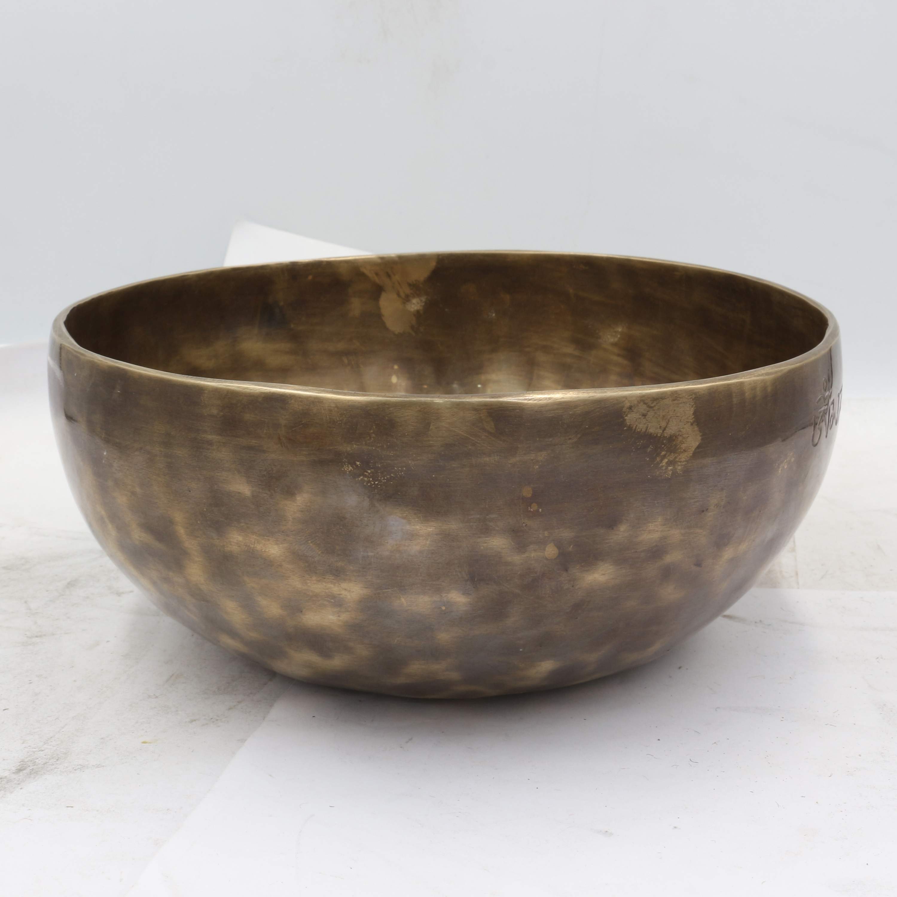 Moon Bowl, Buddhist Hand-beaten Singing Bowl, Moon Singing Bowl