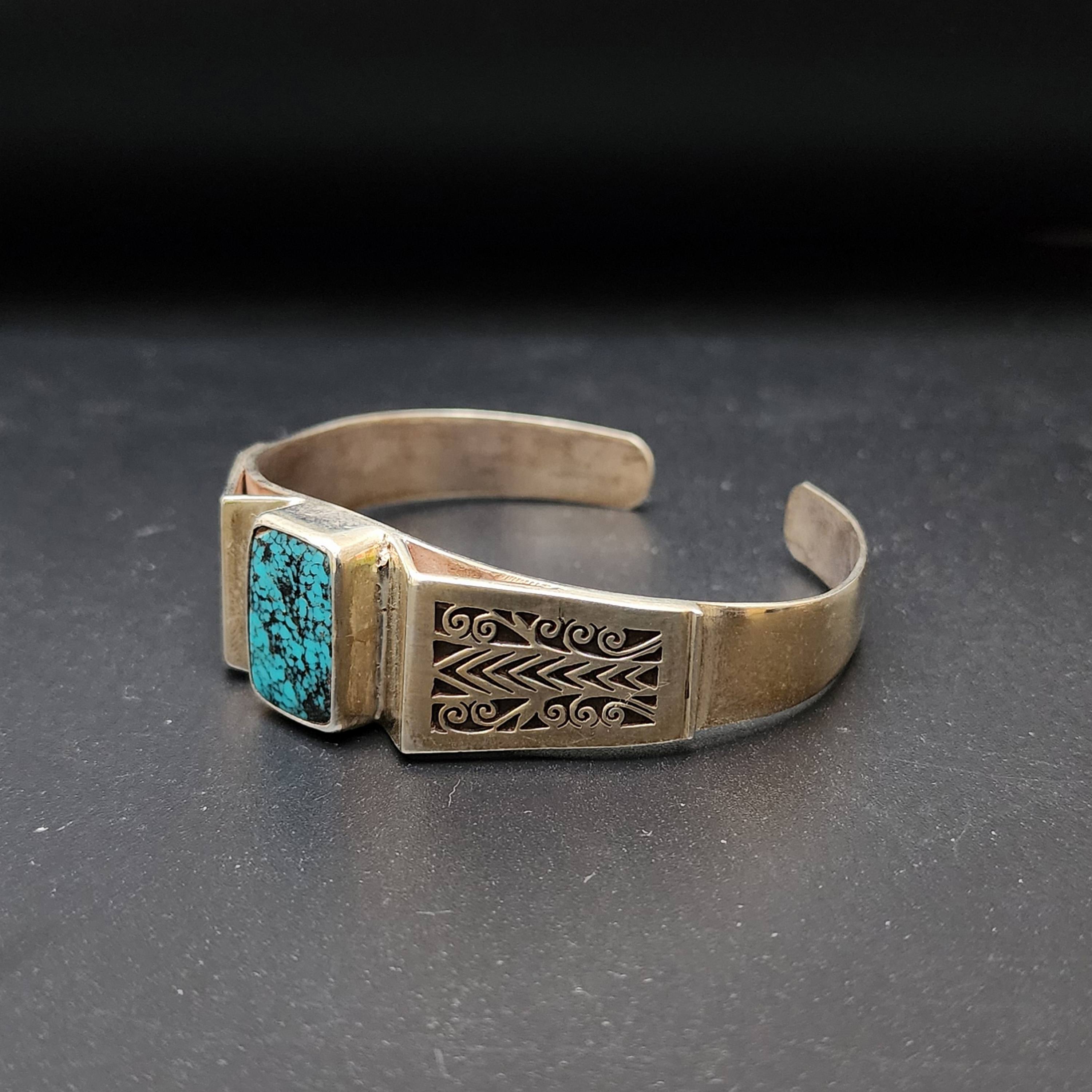 Designer Silver Jewellery bangle Or Bracelet With turquoise Stone