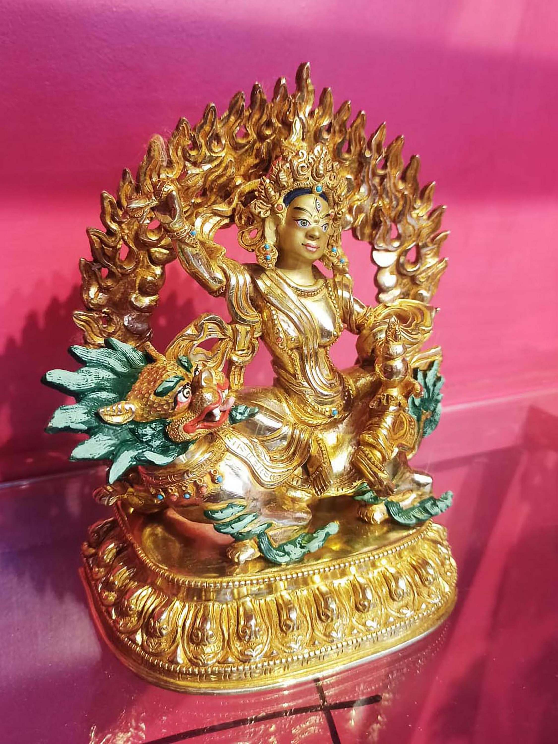 Buddhist Handmade Statue <span Style=