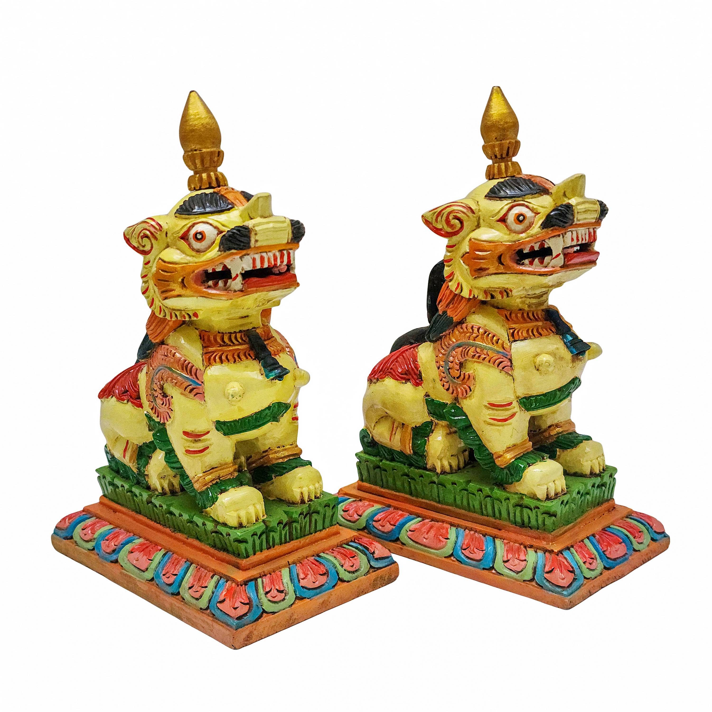 Temple Lion Set <span Style=
