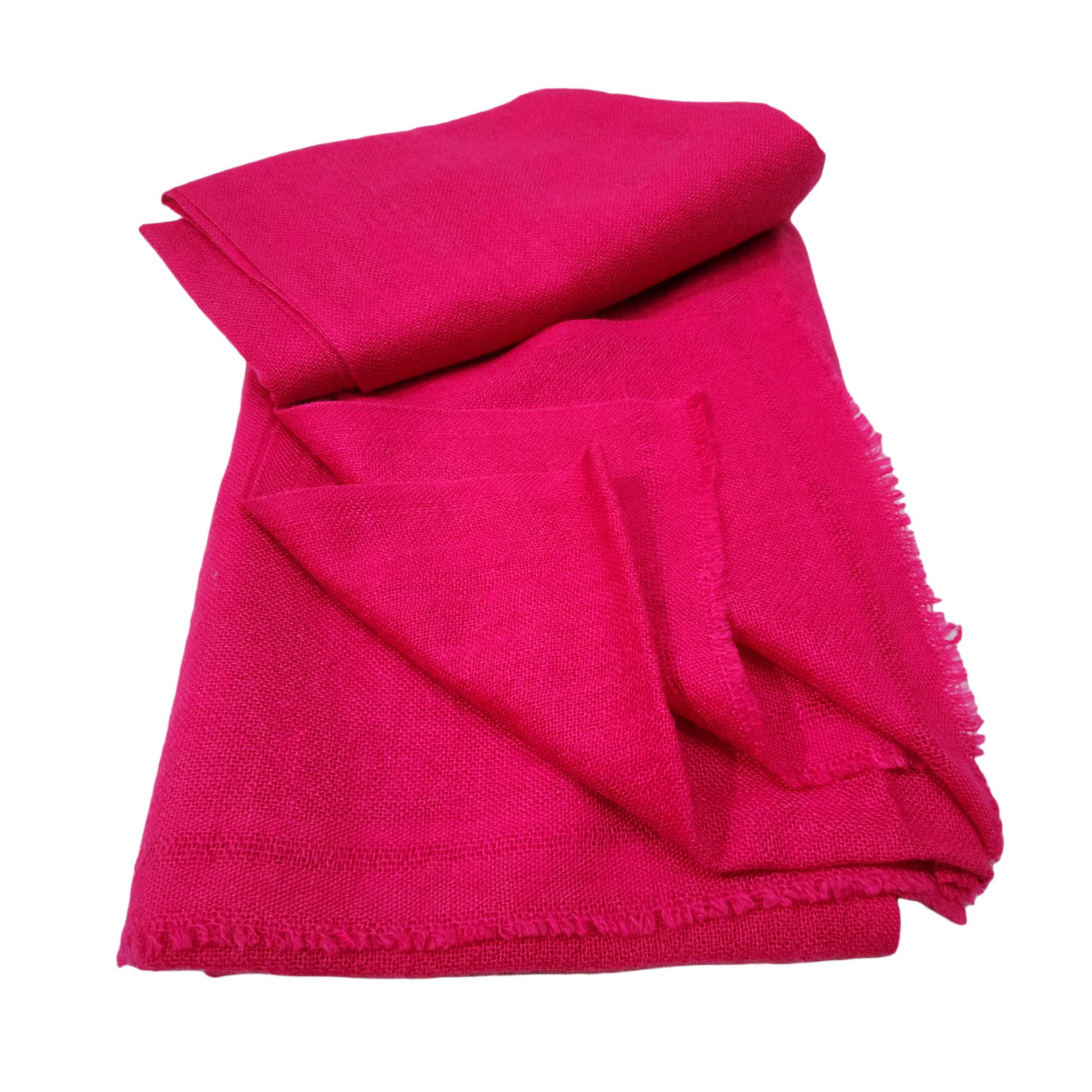 Pashmina Shawl, Nepali Handmade Shawl, In Four Ply Wool, Color <span Style=