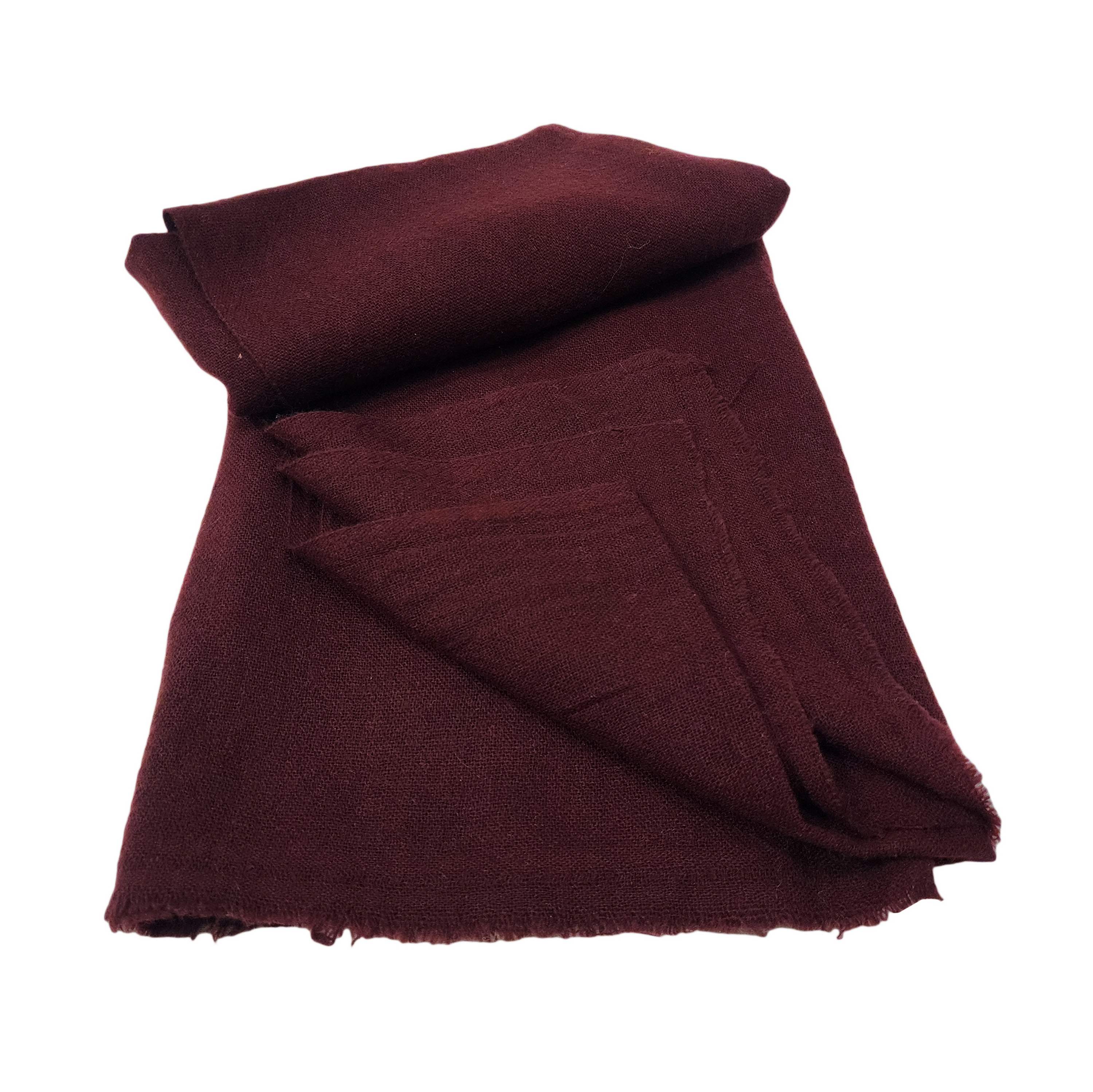 Pashmina Shawl, Nepali Handmade Shawl, In Four Ply Wool, Color <span Style=