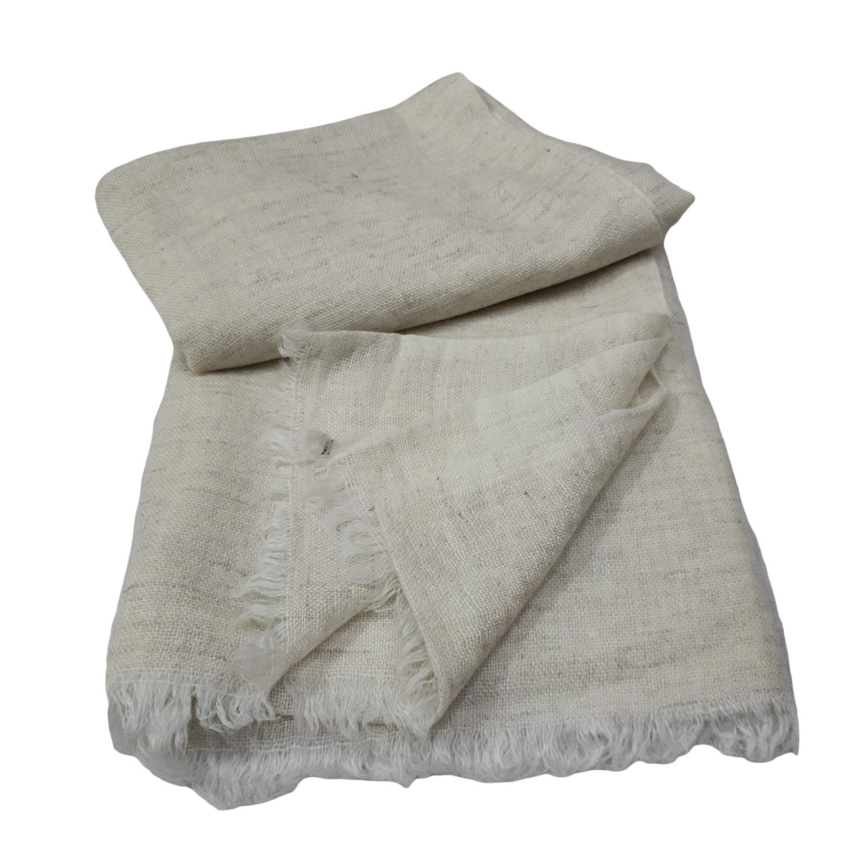 Pashmina Shawl, Thin Nepali Pashmina Shawl, Four-ply Wool, Color <span Style=