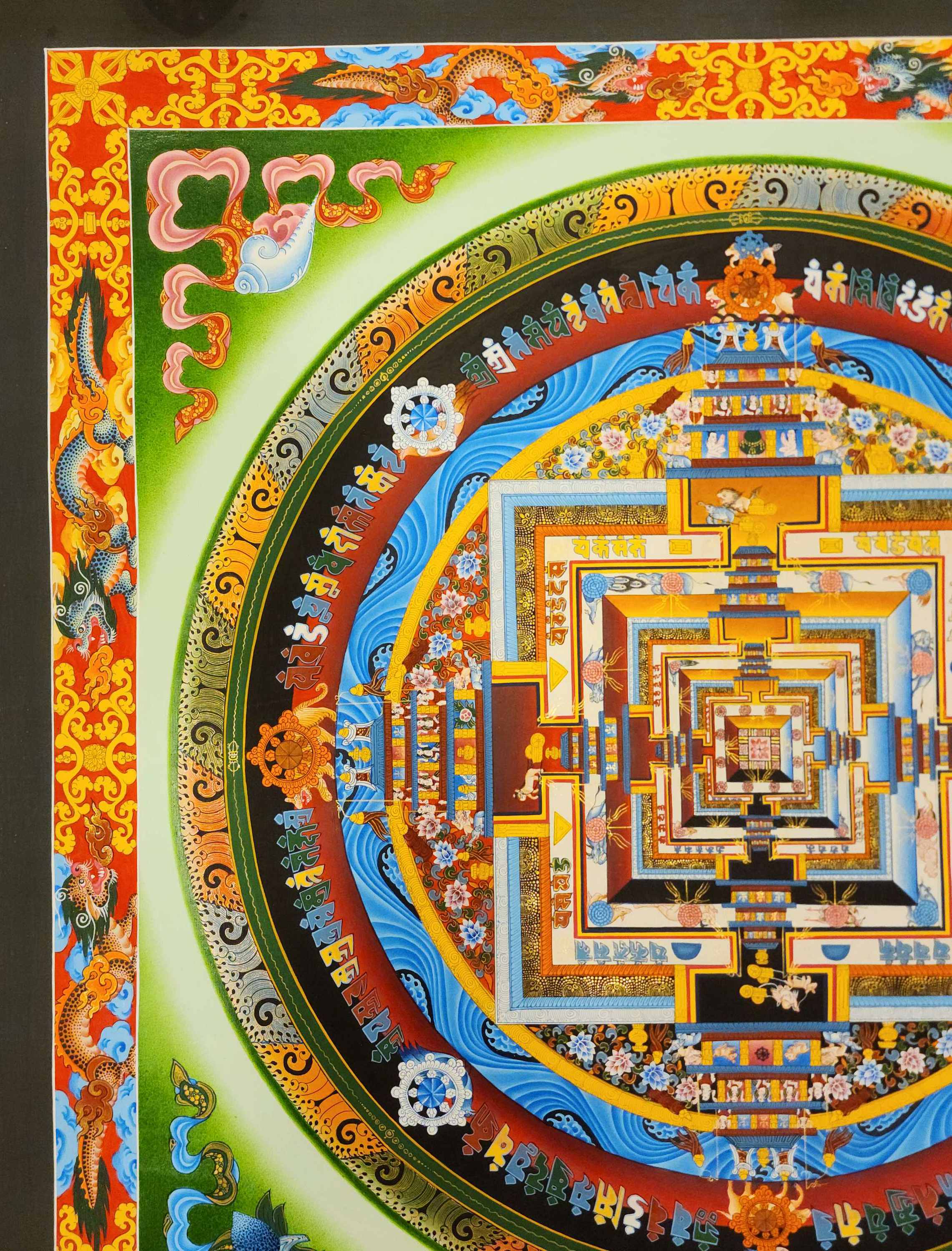 Kalachakra Mandala Thangka, <span Style=